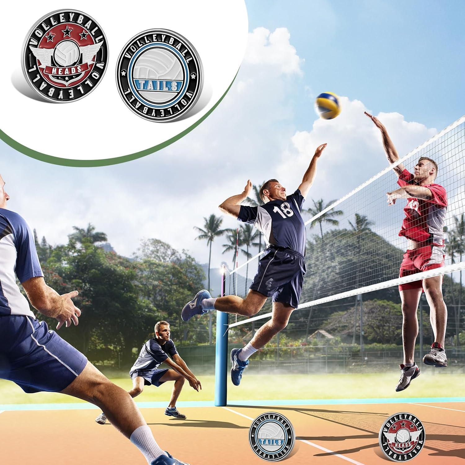 Monedas de Voleibol para Árbitro Equsion - 2 Pcs 3.8 cm