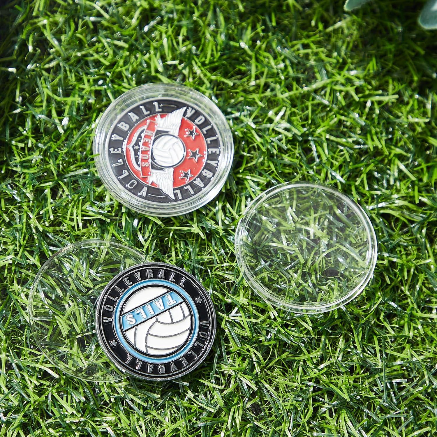 Monedas de Voleibol para Árbitro Equsion - 2 Pcs 3.8 cm