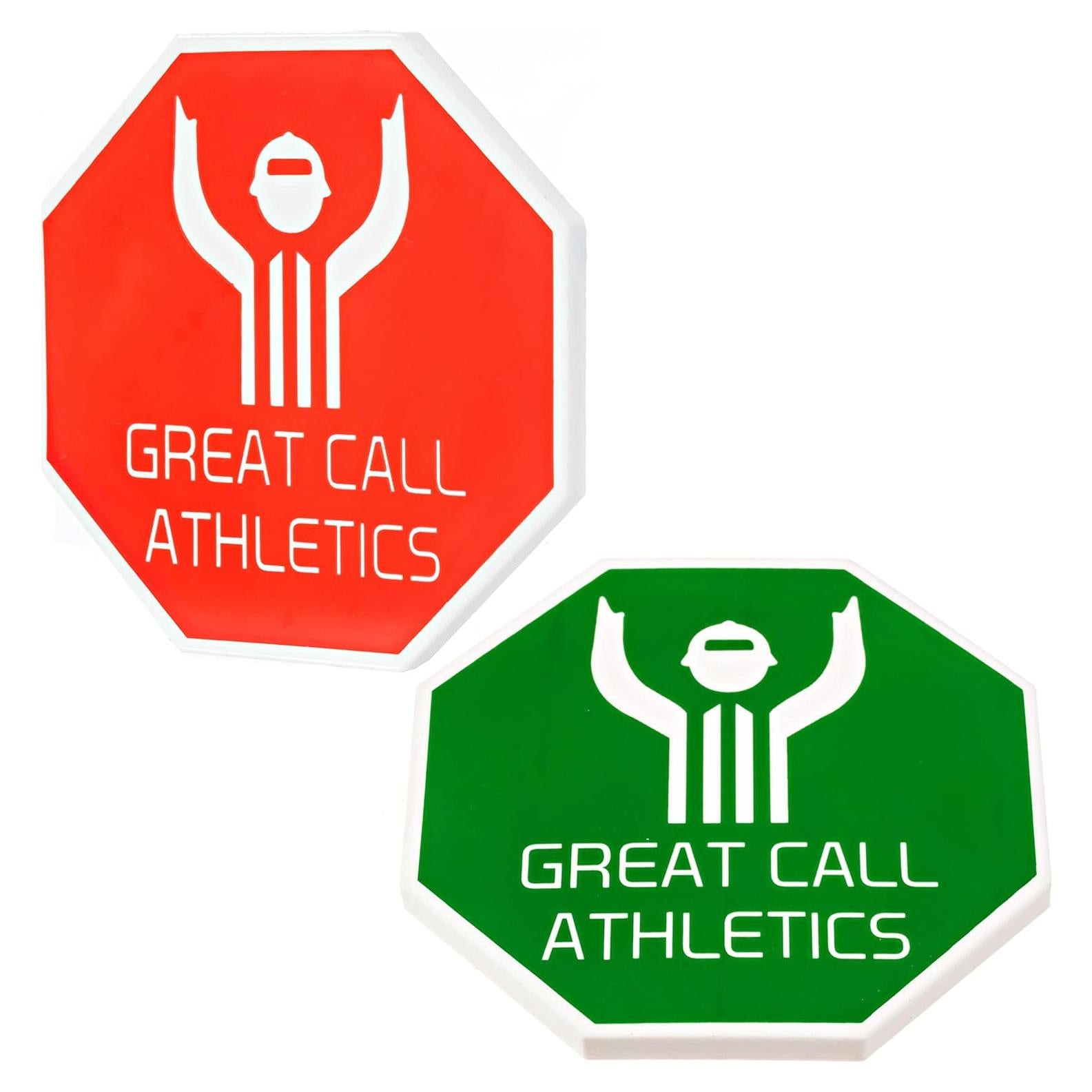 Moneda de Árbitro Profesional Gran Llamada Atletismo - Rojo/Verde