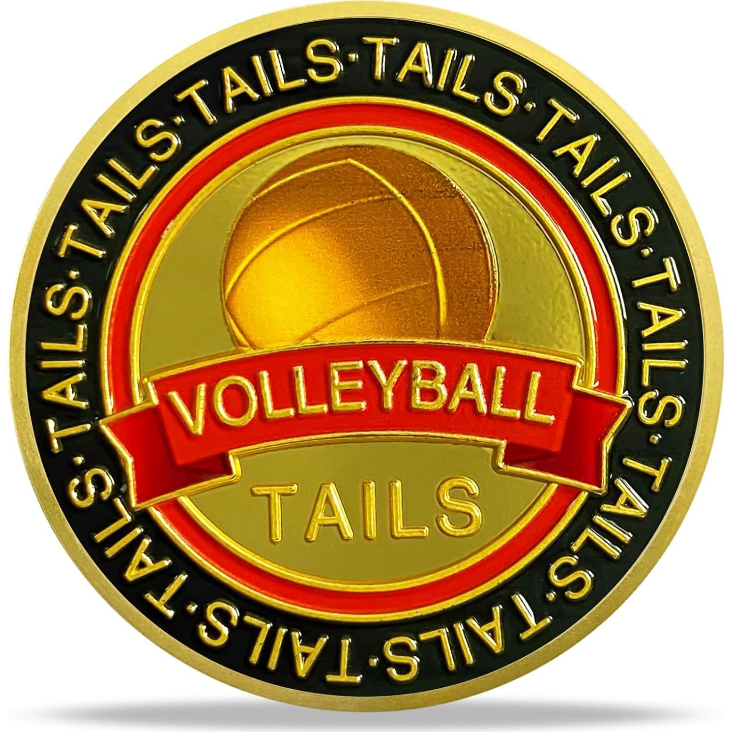 Moneda de Volibol Cara o Cruz BHealthLife 4 cm Zinc