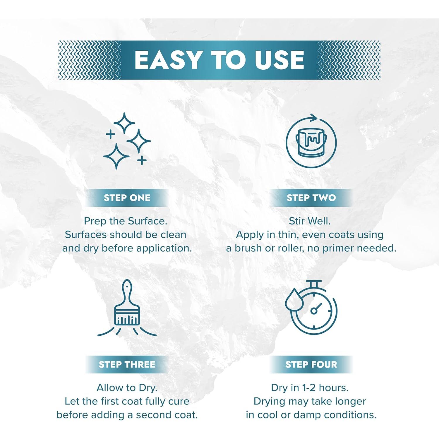 Imprimación de Madera Polar 1L Blanco Mate - Pintura a Base de Agua