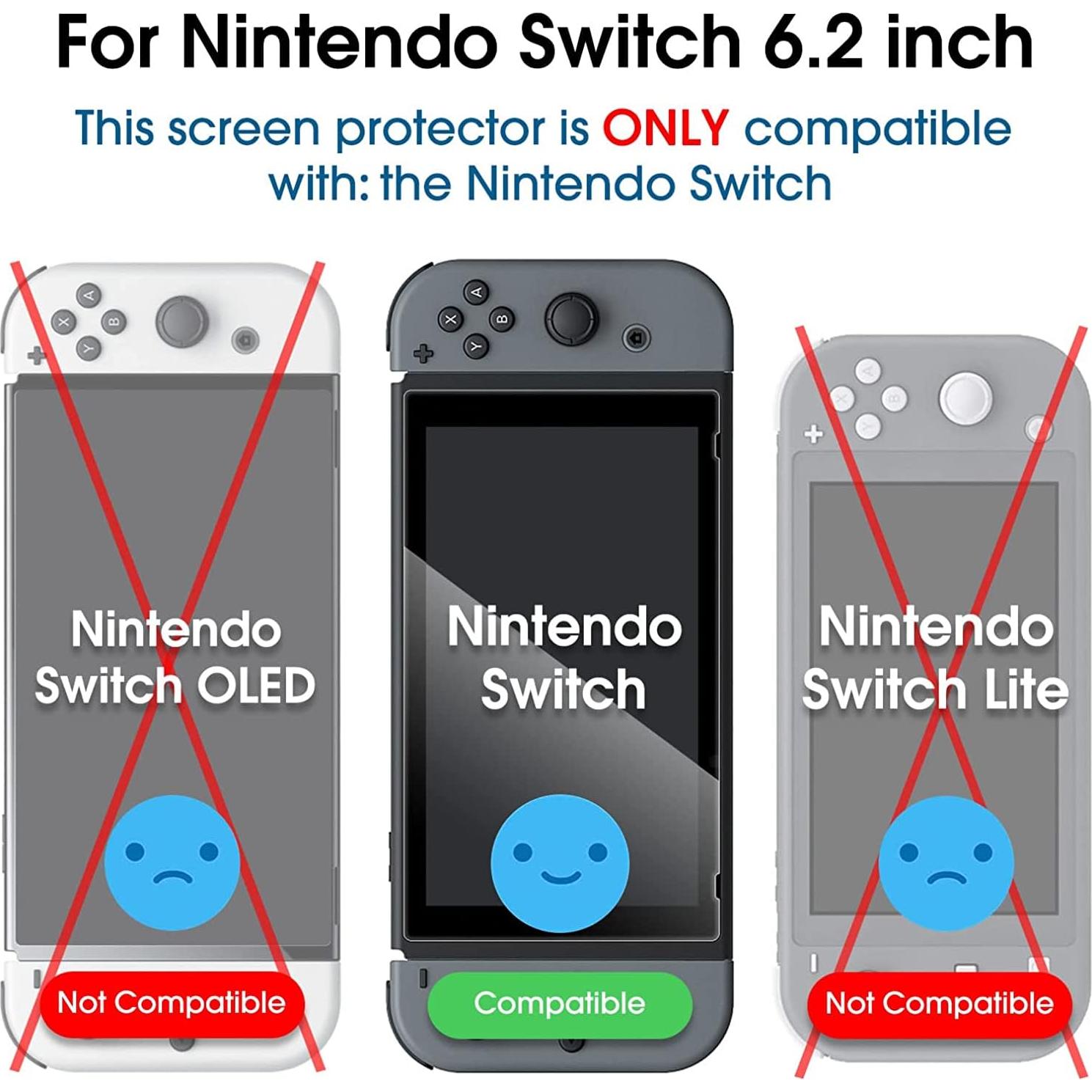 Protector de Pantalla amFilm para Nintendo Switch 6.2" 2017