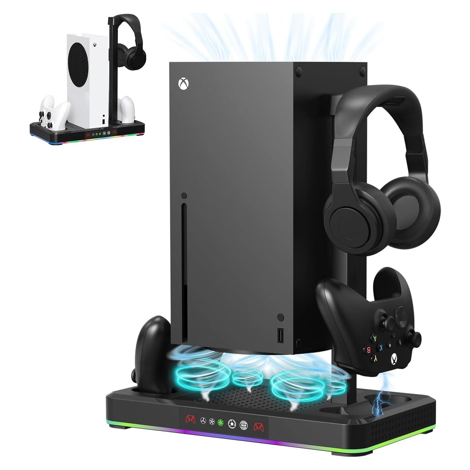 Soporte de Enfriamiento Nargos para Xbox Series X/S con Carga