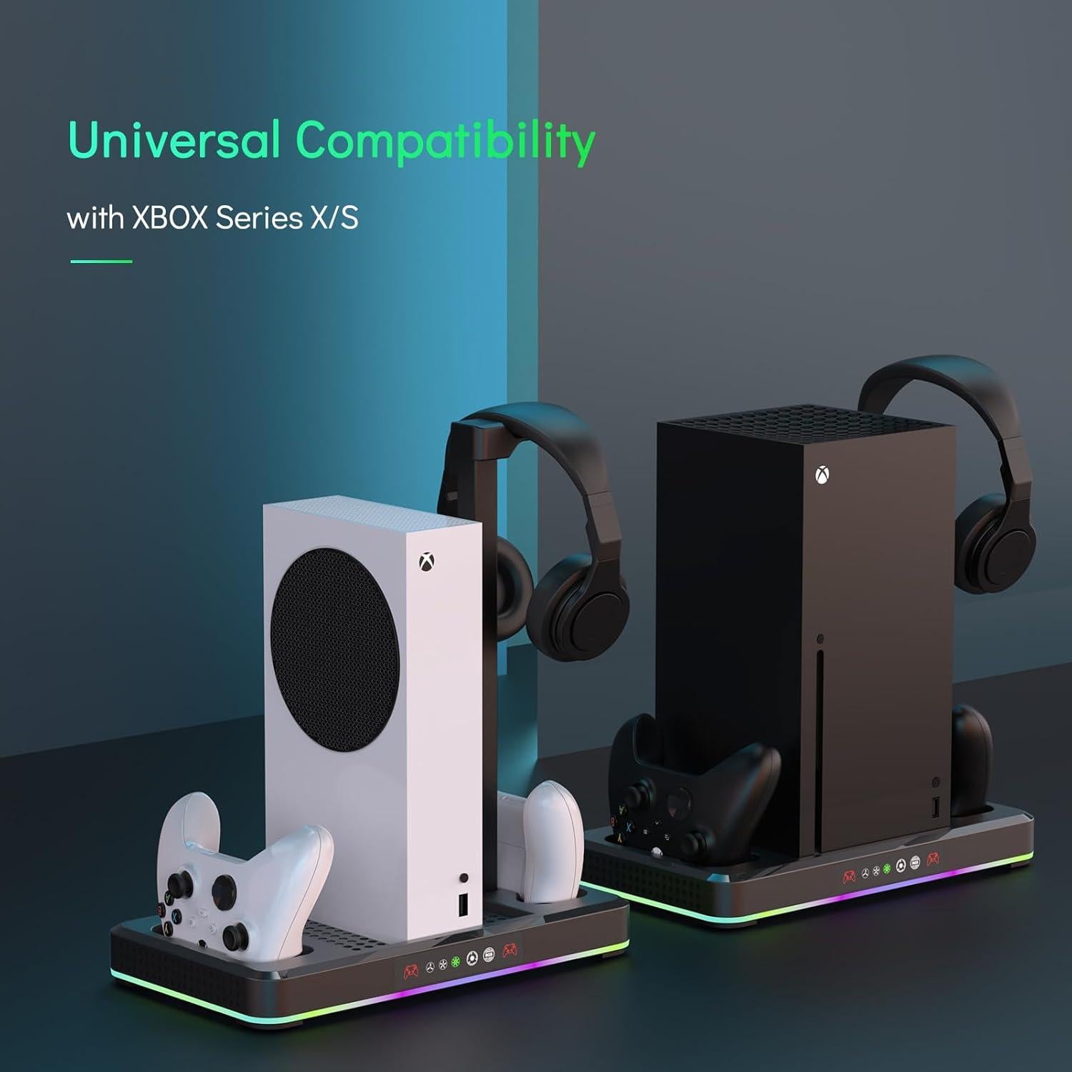 Soporte de Enfriamiento Nargos para Xbox Series X/S con Carga