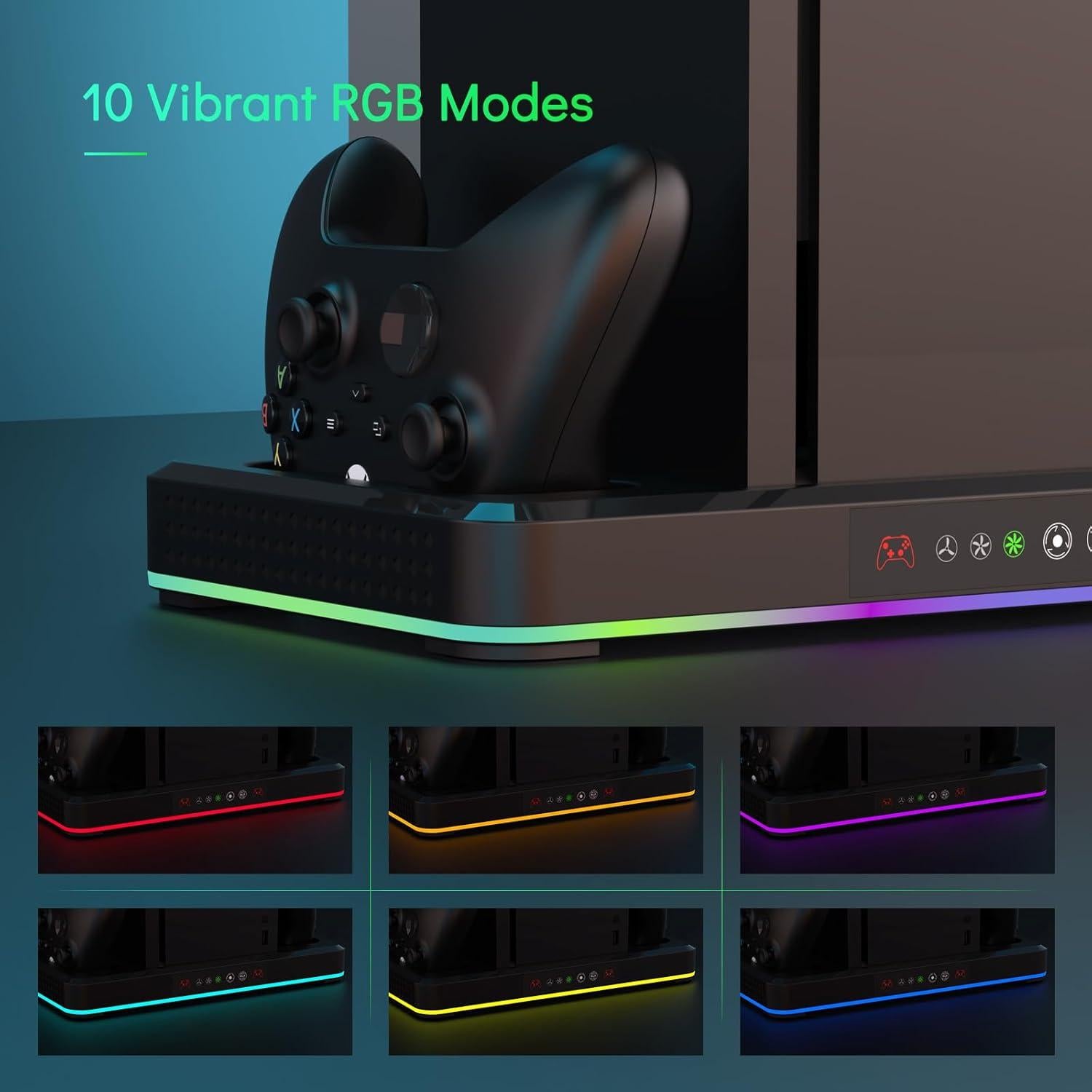 Soporte de Enfriamiento Nargos para Xbox Series X/S con Carga