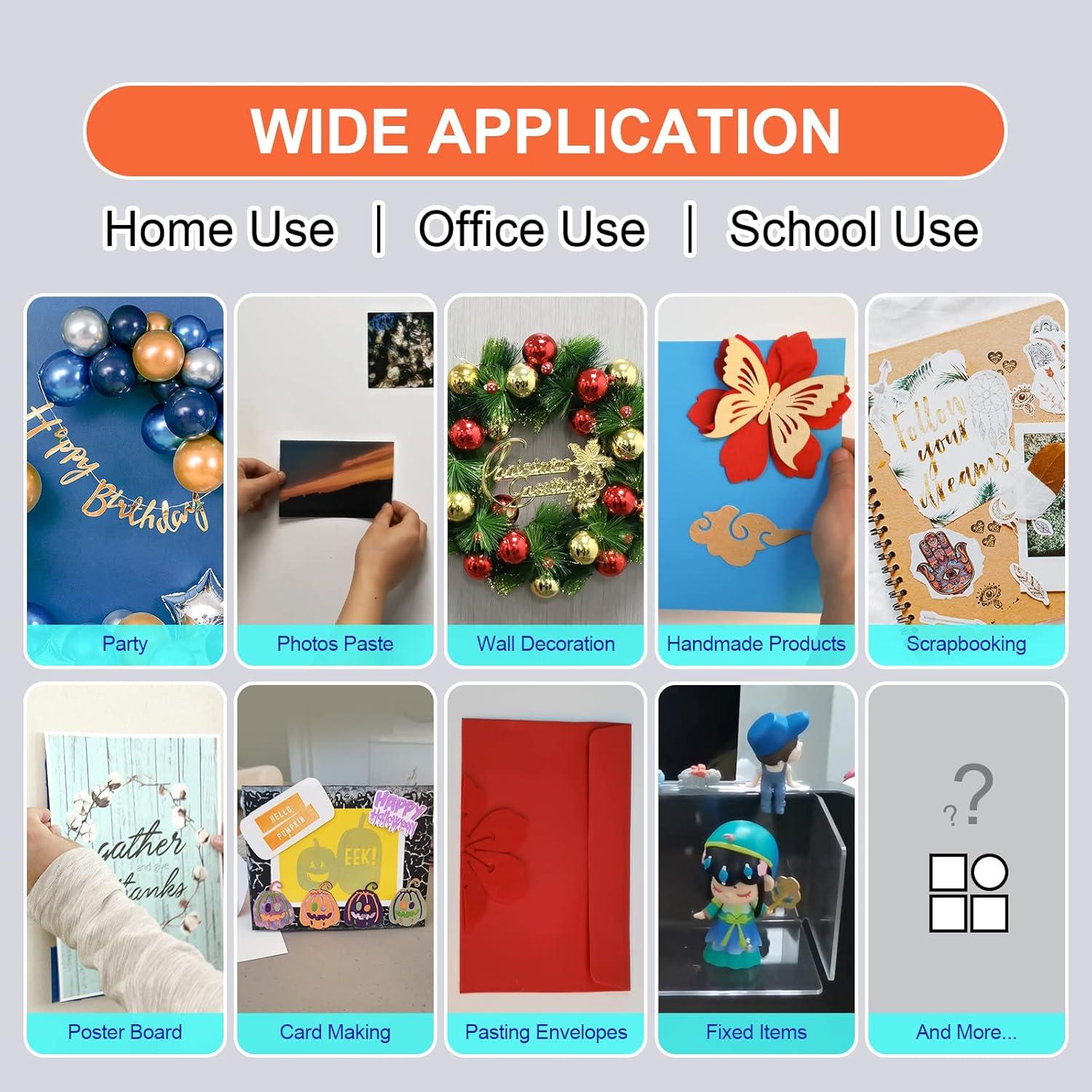 480 Puntos Adhesivos de Masilla Transparente Nanjing 8x13mm