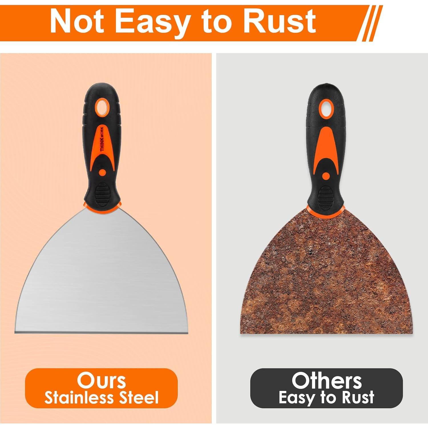 Juego de Espátulas THINKWORK 14 Piezas Acero Inoxidable