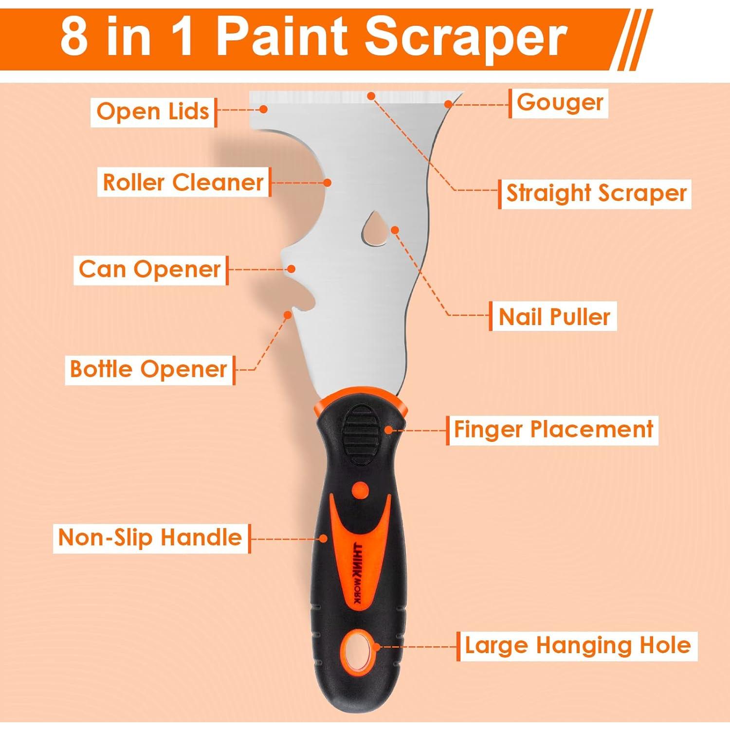 Juego de Espátulas THINKWORK 14 Piezas Acero Inoxidable