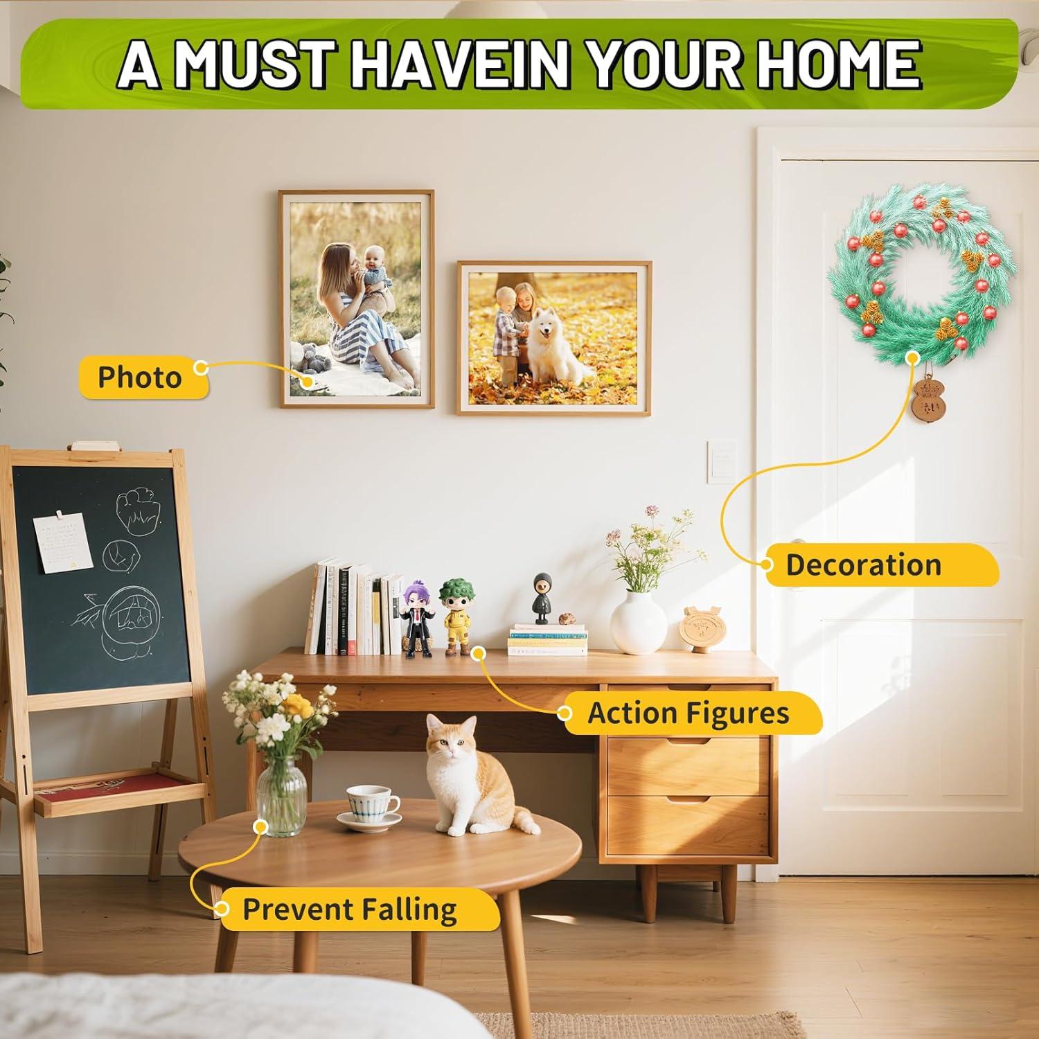 Cinta Adhesiva Doble Cara Phixbear 360 Piezas 1.52 cm