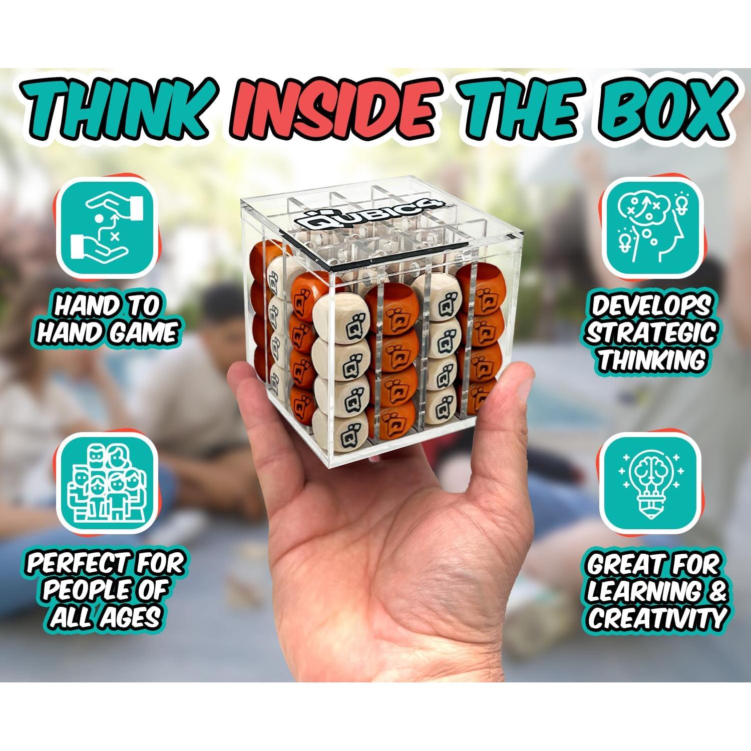 Juego de Mesa 3D Qubic 4 Tizzer - Estrategia Familiar