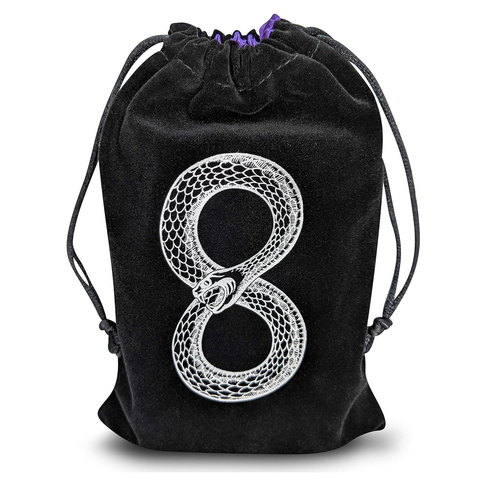 Bolsa de Tarot y Dados Miriyan de Terciopelo y Satén 17.5x12.5cm