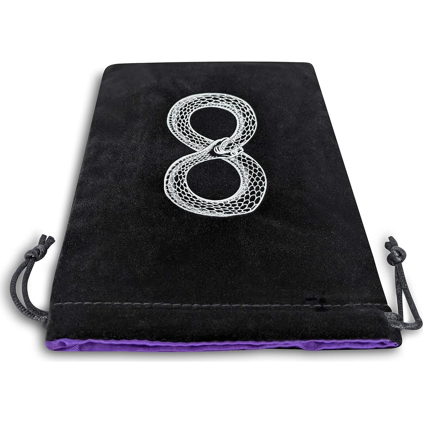 Bolsa de Tarot y Dados Miriyan de Terciopelo y Satén 17.5x12.5cm