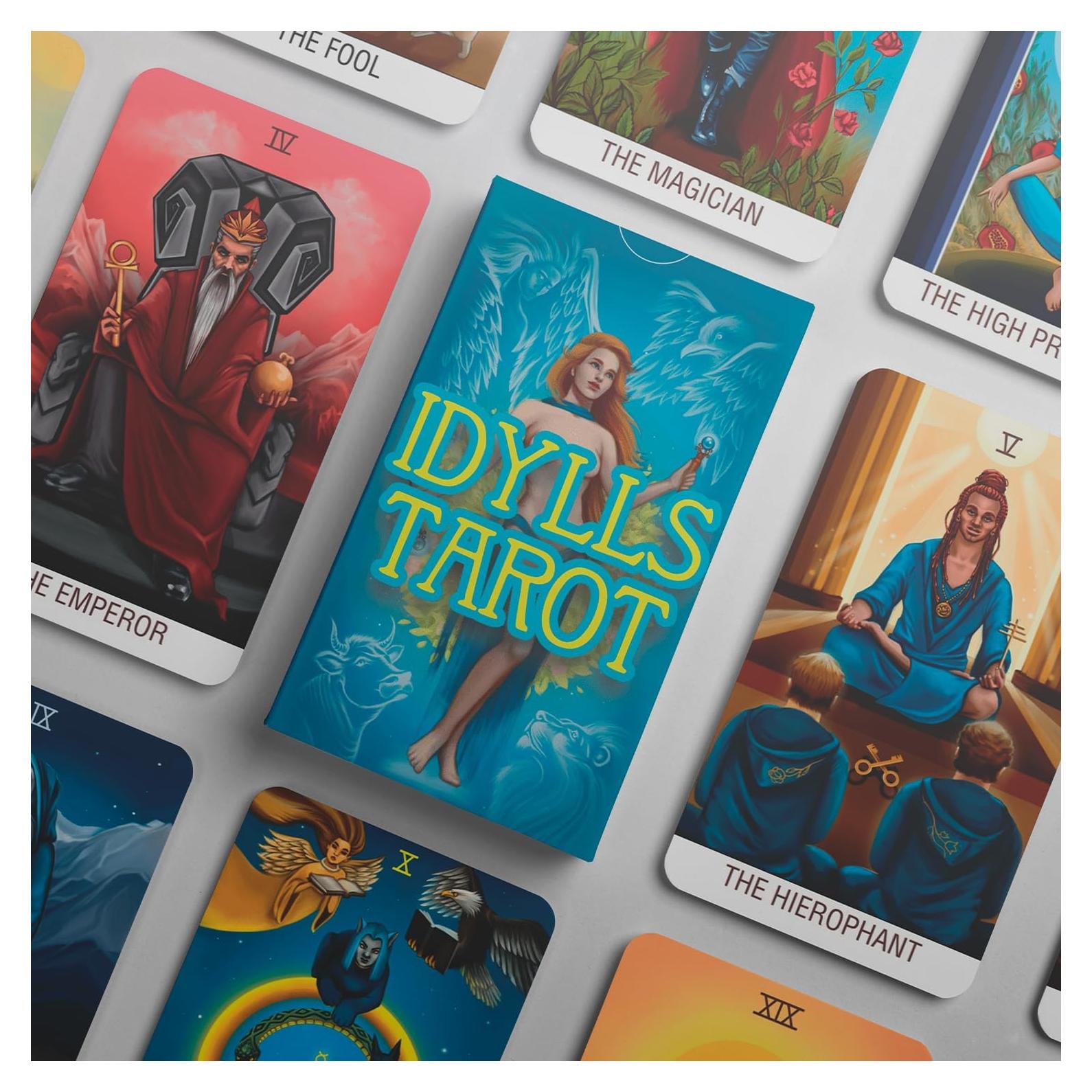 Juego de Cartas del Tarot OMNITO 78 Piezas Tamaño Pocket