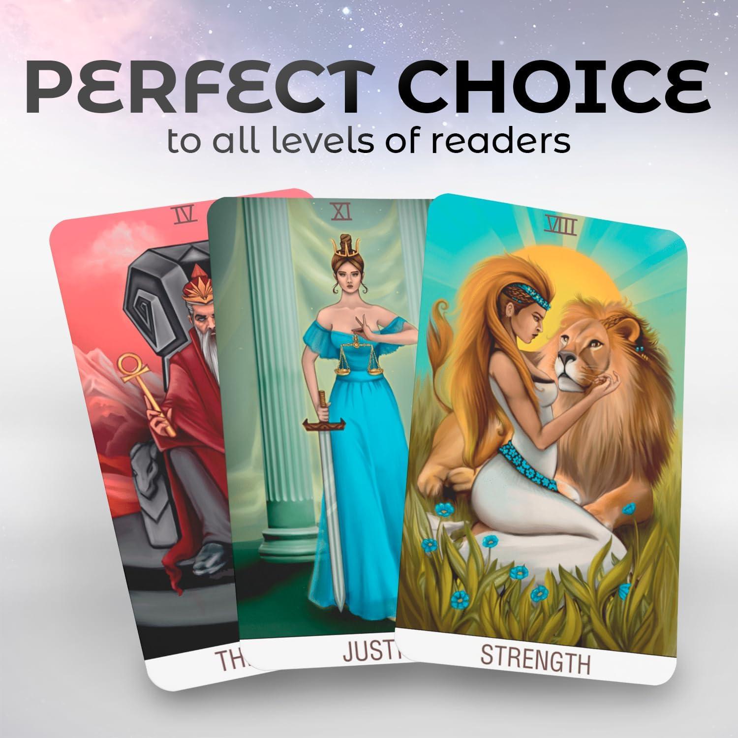 Juego de Cartas del Tarot OMNITO 78 Piezas Tamaño Pocket