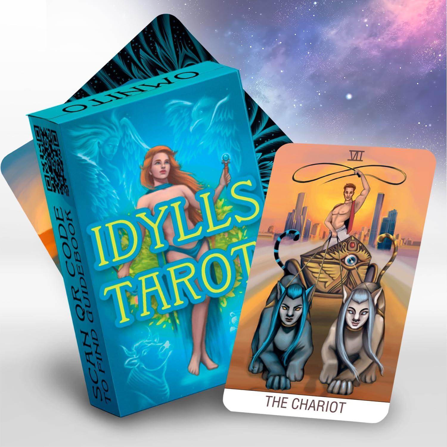 Juego de Cartas del Tarot OMNITO 78 Piezas Tamaño Pocket