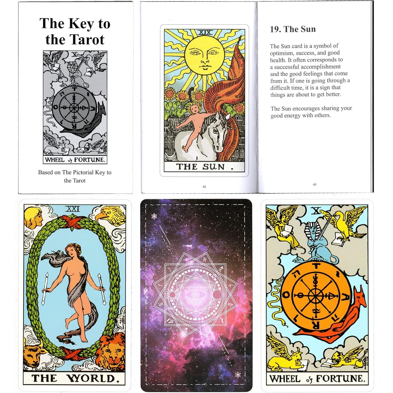 Baraja de Tarot Original Lolifeve 78 Cartas con Guía