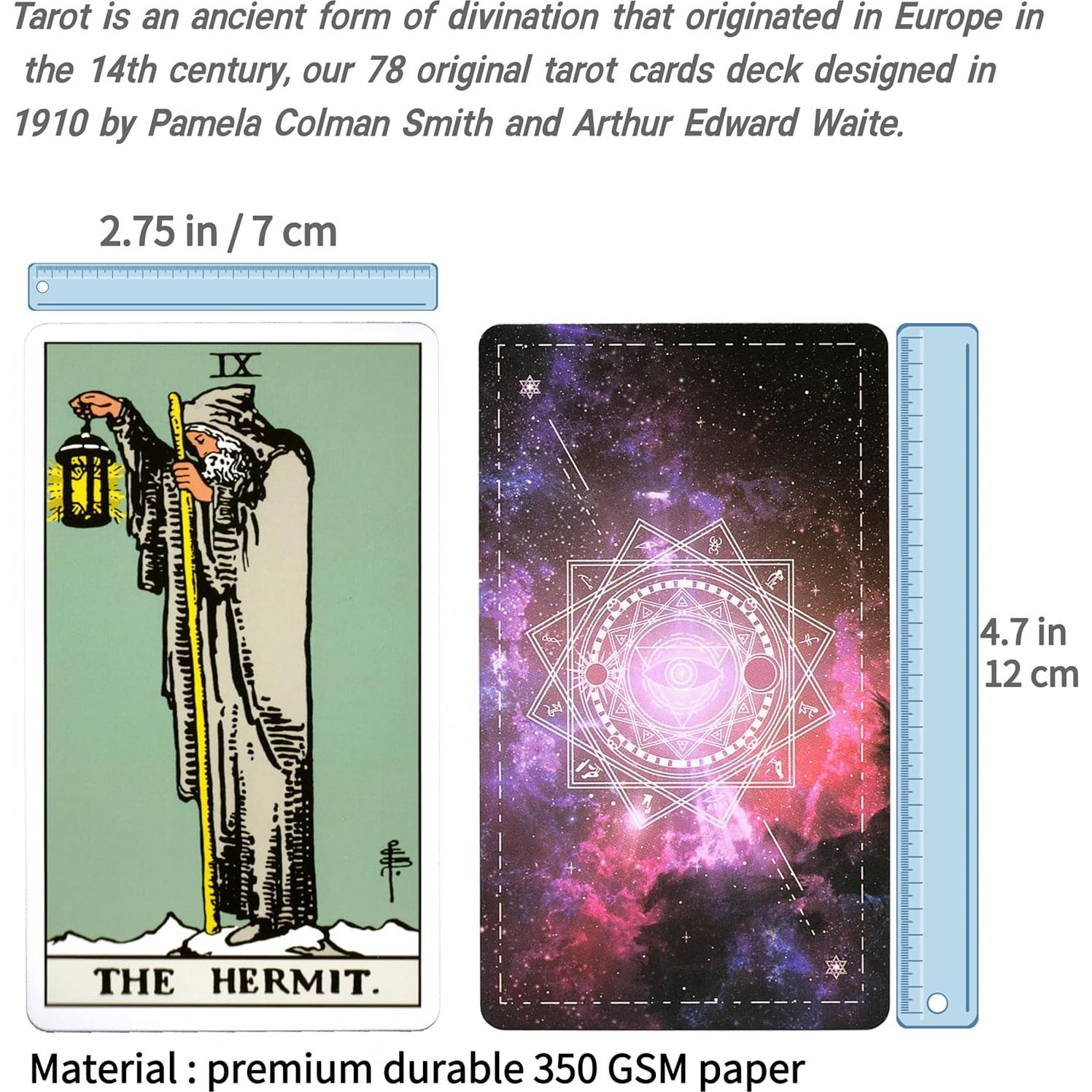 Baraja de Tarot Original Lolifeve 78 Cartas con Guía