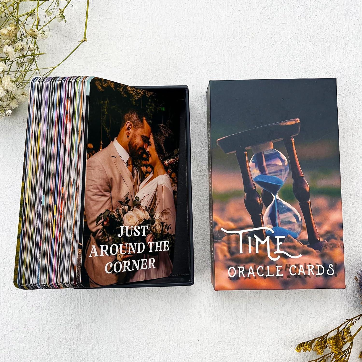 Baraja de Oráculo del Tiempo Divino - 54 Cartas para Principiantes