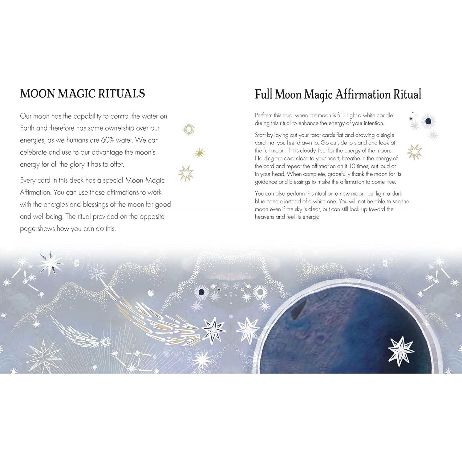 The Moon & Stars Tarot: Includes a full deck of 78 specially commissioned tarot cards and a 64-page illustrated book