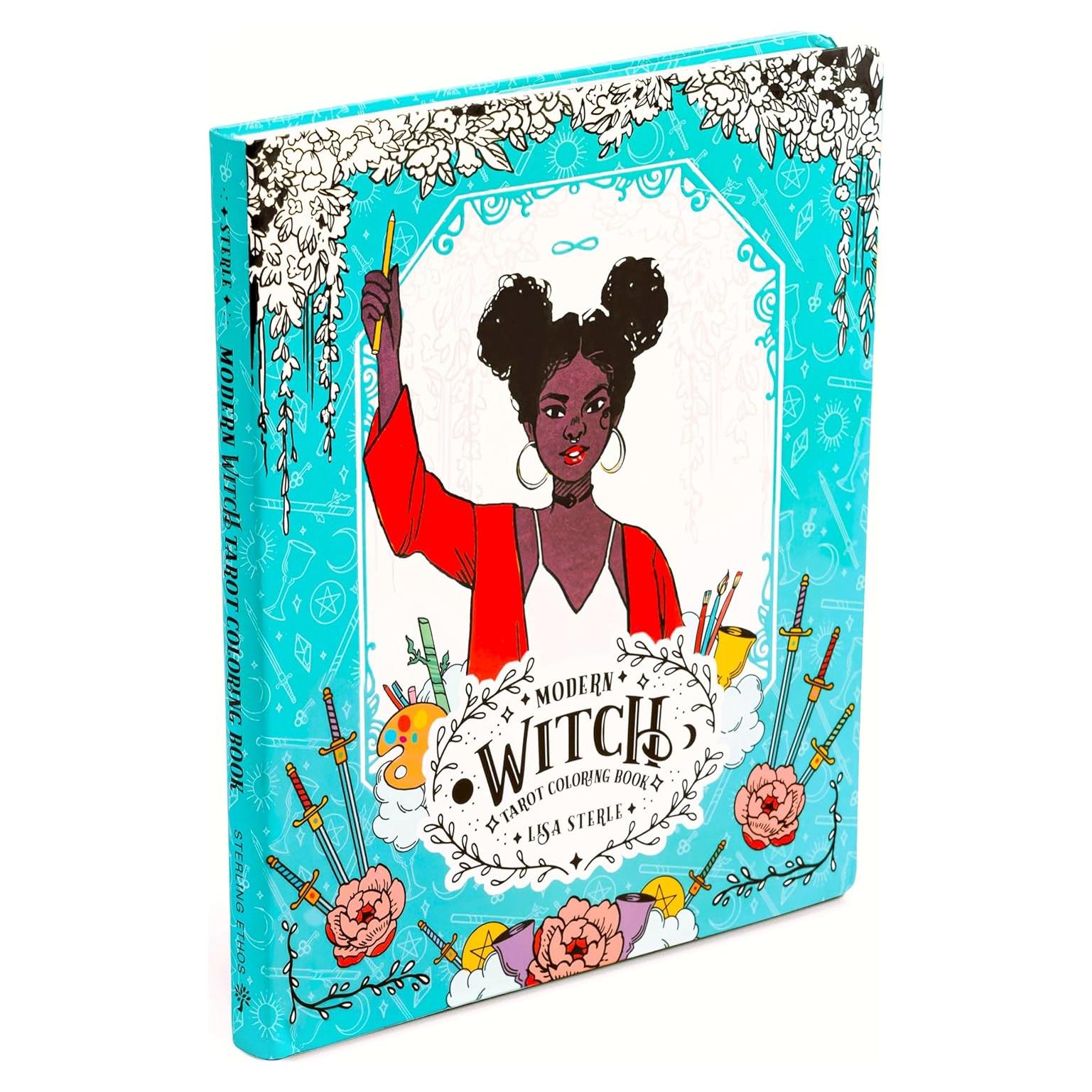 Modern Witch Tarot Coloring Book (Modern Tarot Library)