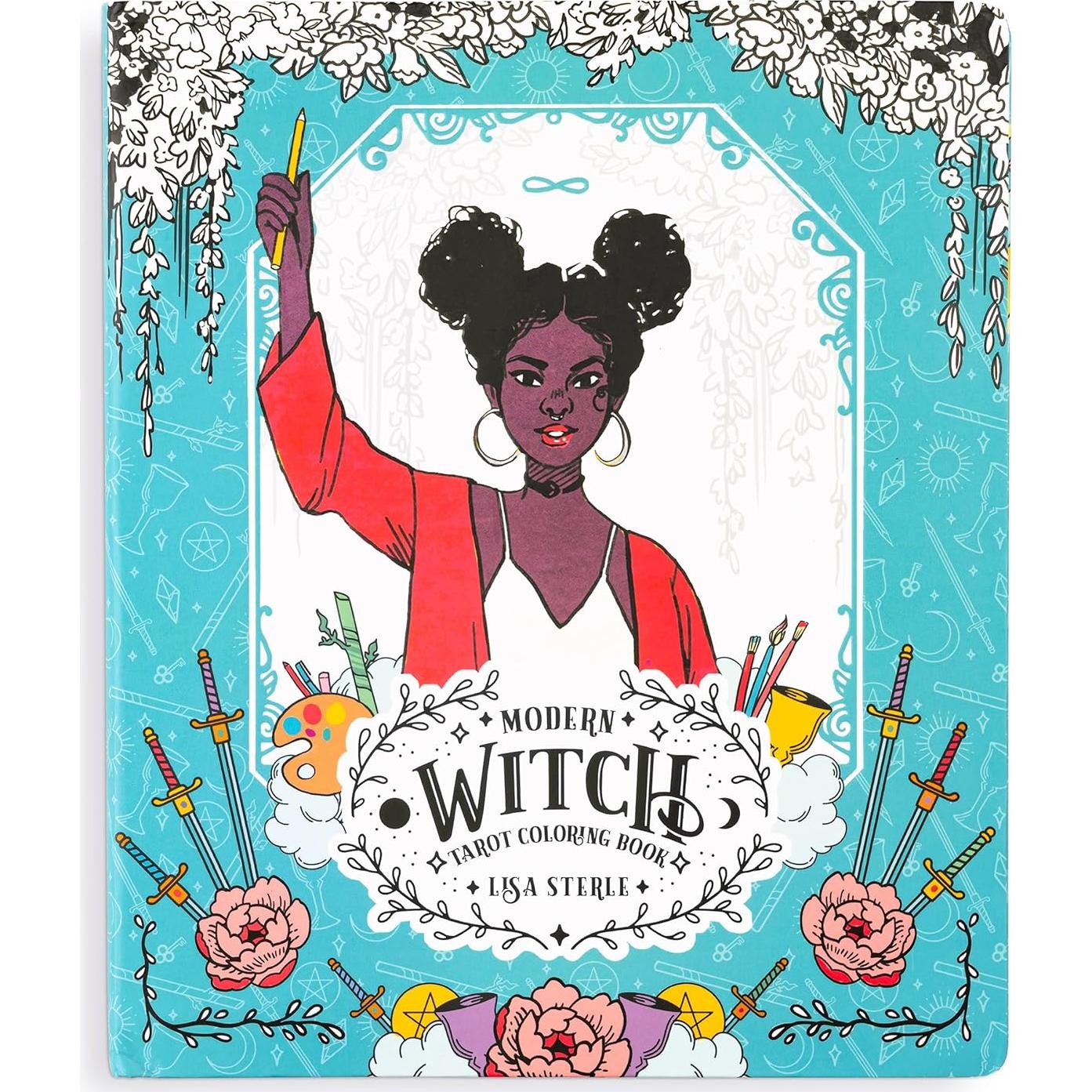 Modern Witch Tarot Coloring Book (Modern Tarot Library)