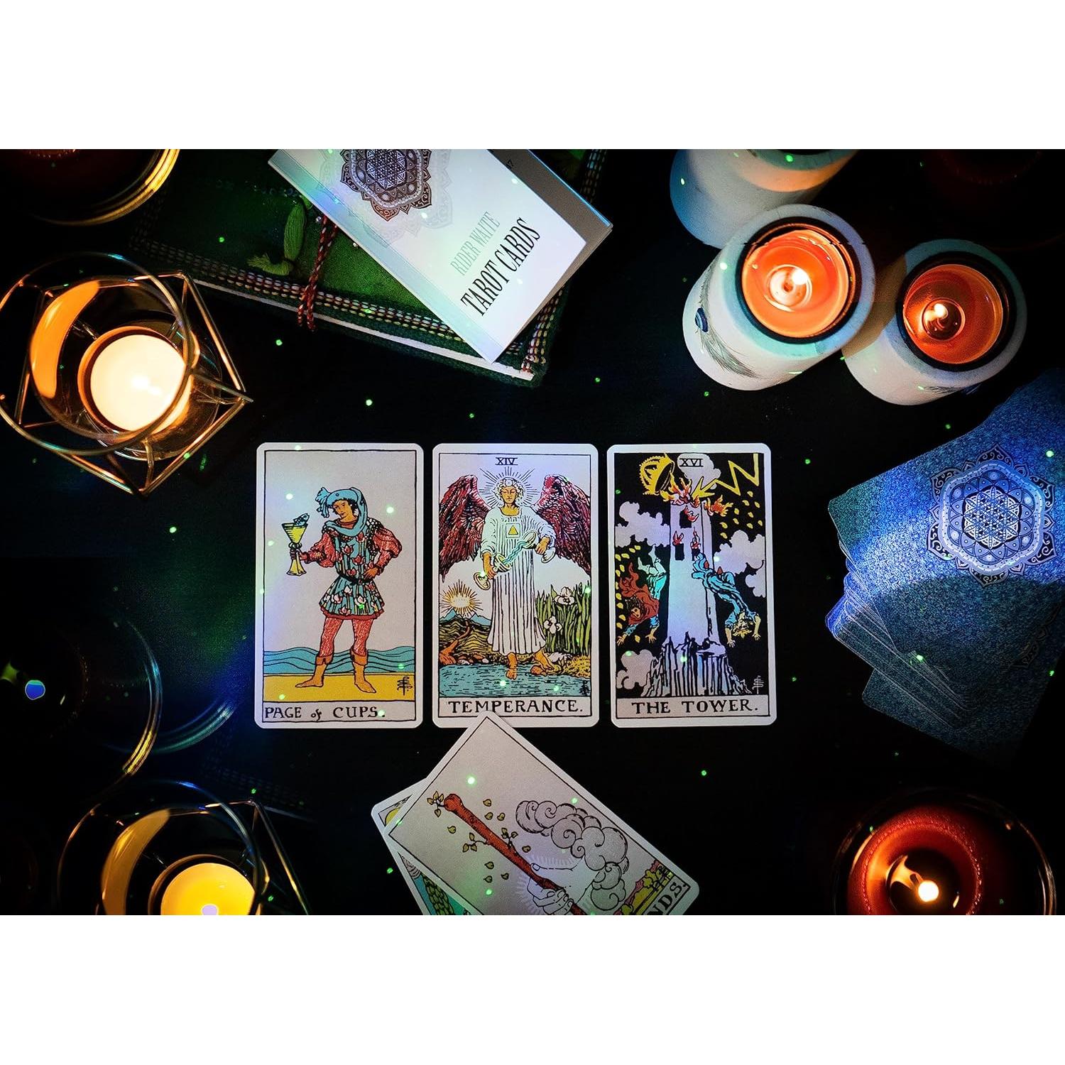 Juego de Cartas del Tarot Clásico Kprint - 78 Cartas con Guía