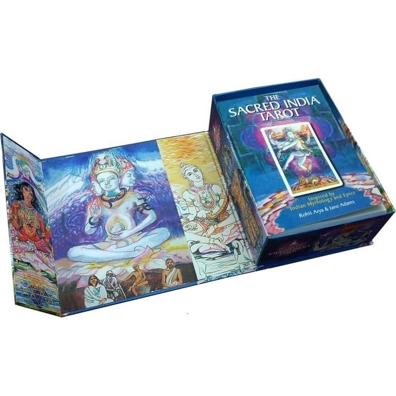 Tarot Sagrado de India Yogi Impressions - 82 Cartas y Guía