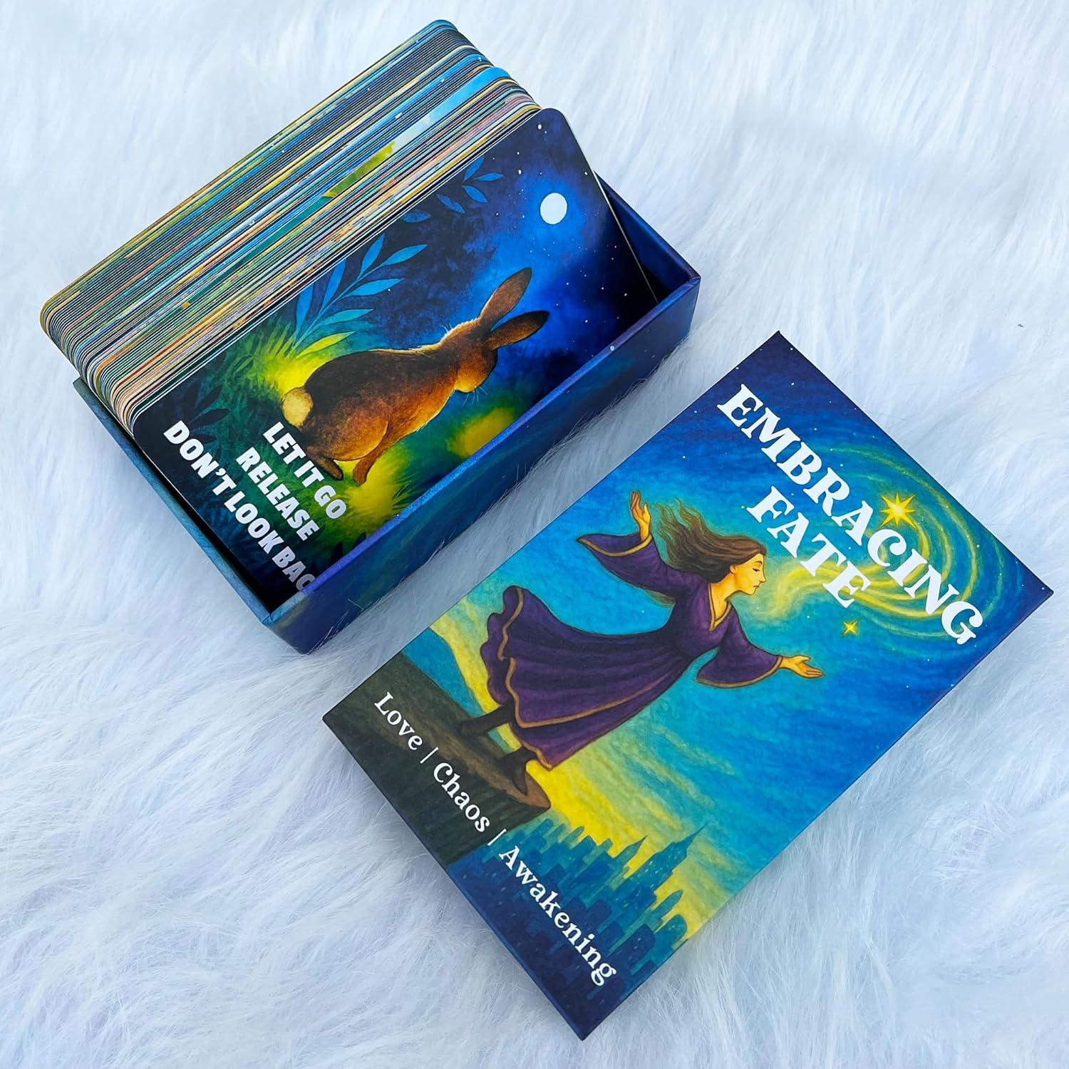 Baraja Oráculo Abrazando el Destino - 78 Cartas Espirituales