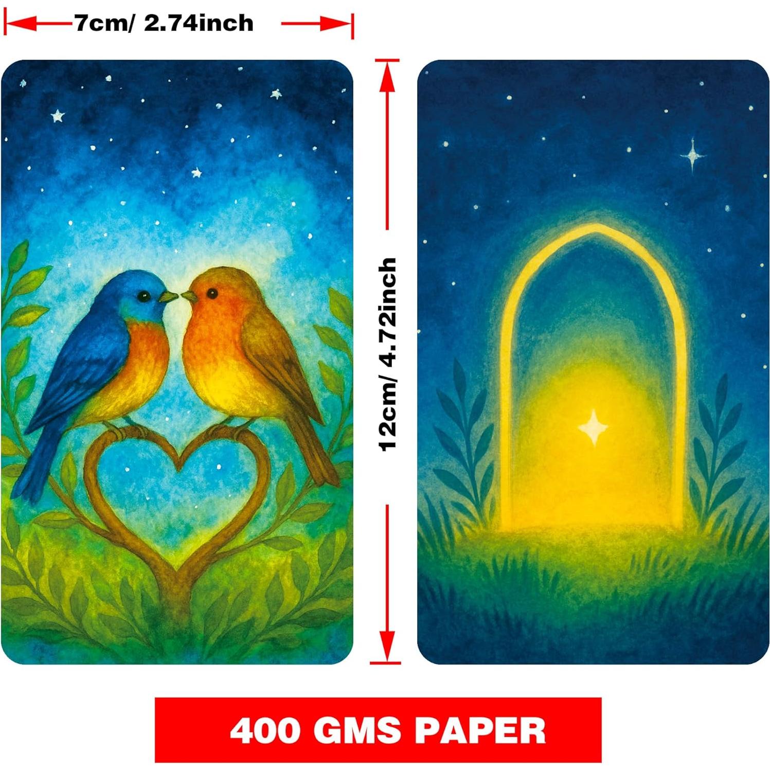 Baraja Oráculo Abrazando el Destino - 78 Cartas Espirituales