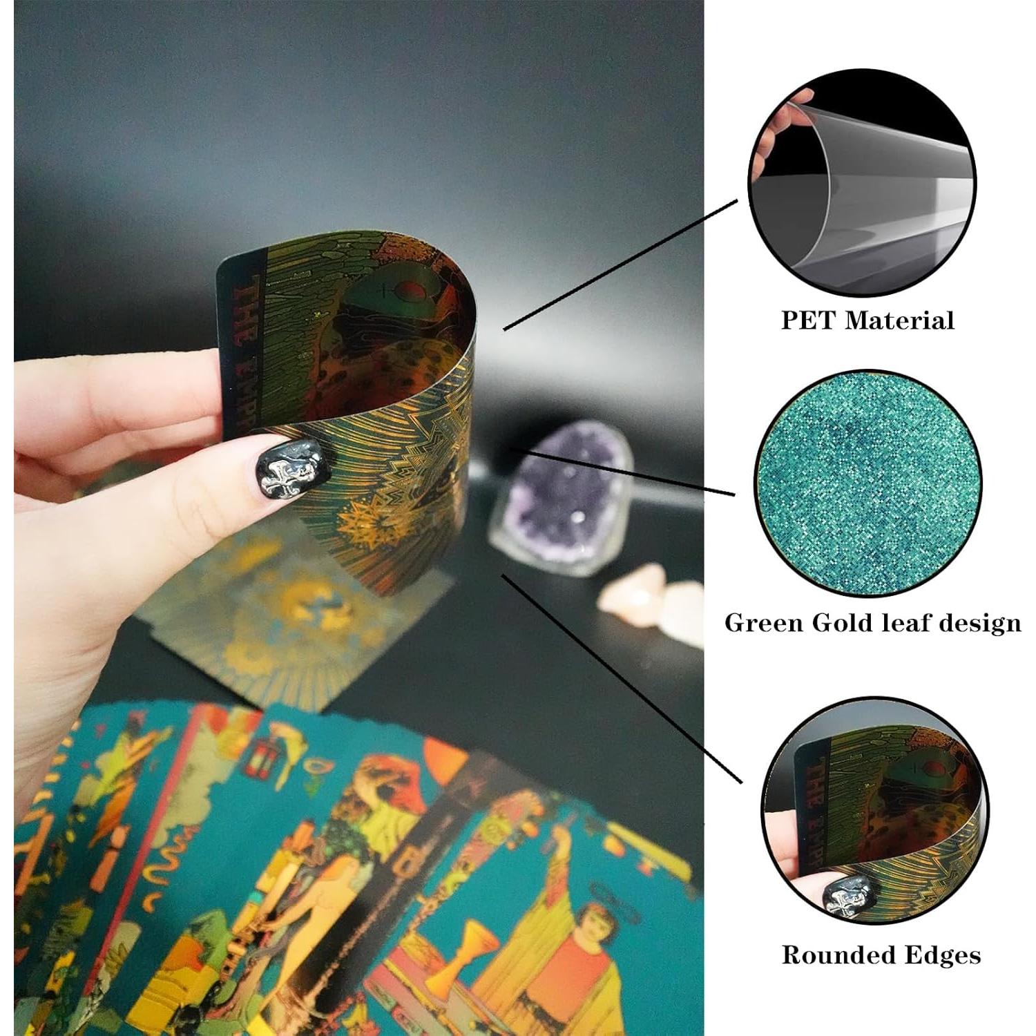 Baraja de Tarot de Lujo MSTICORA - 78 Cartas Impermeables