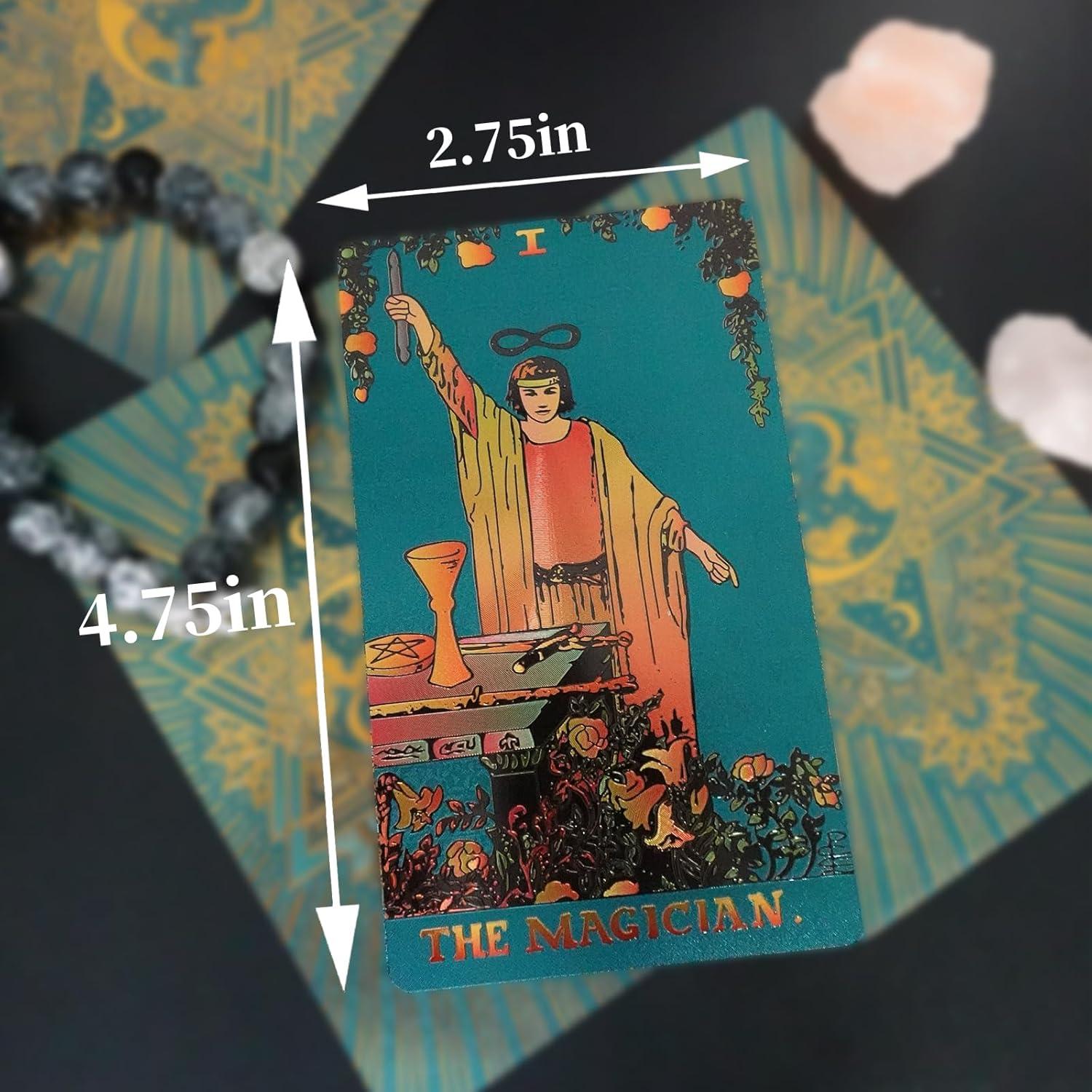 Baraja de Tarot de Lujo MSTICORA - 78 Cartas Impermeables