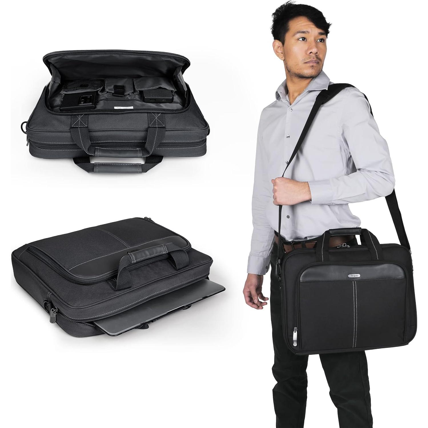 Maletín Targus Slim 16" para laptop unisex negro