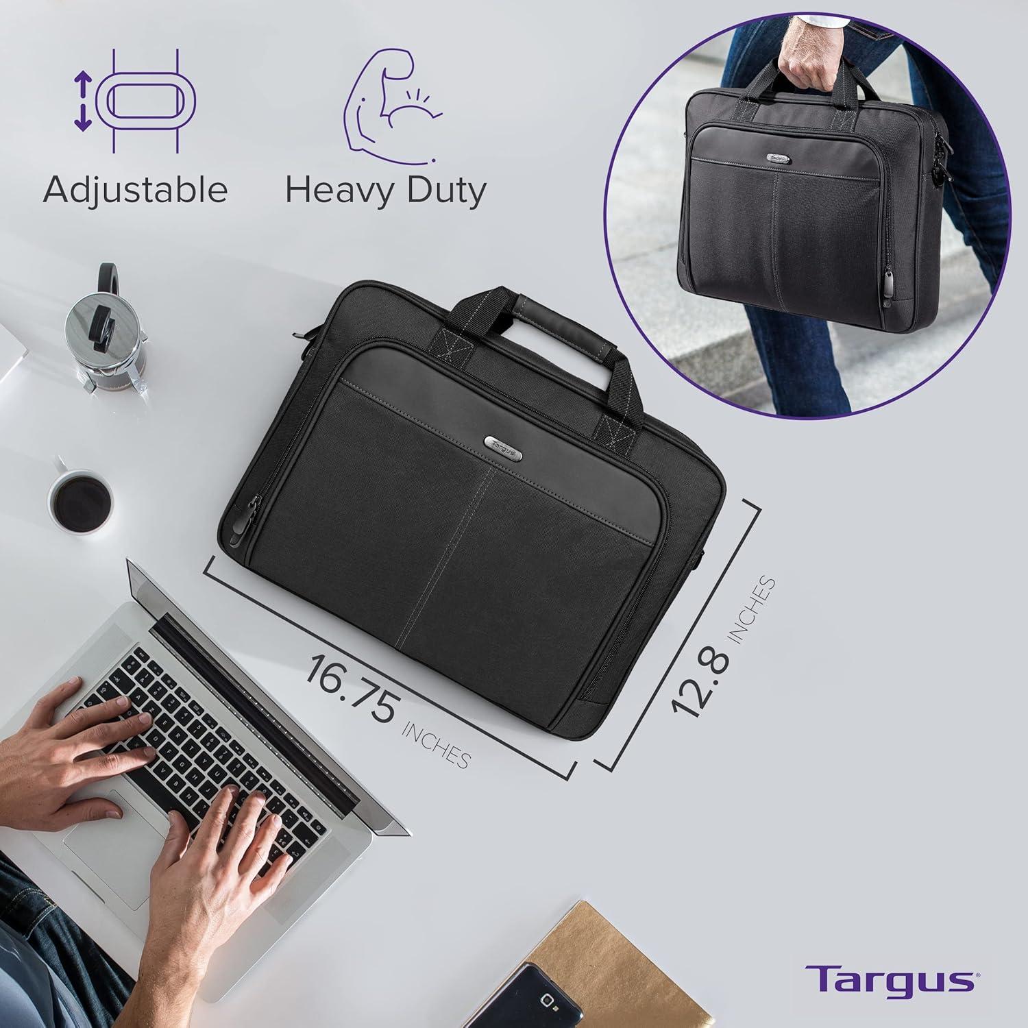 Maletín Targus Slim 16" para laptop unisex negro