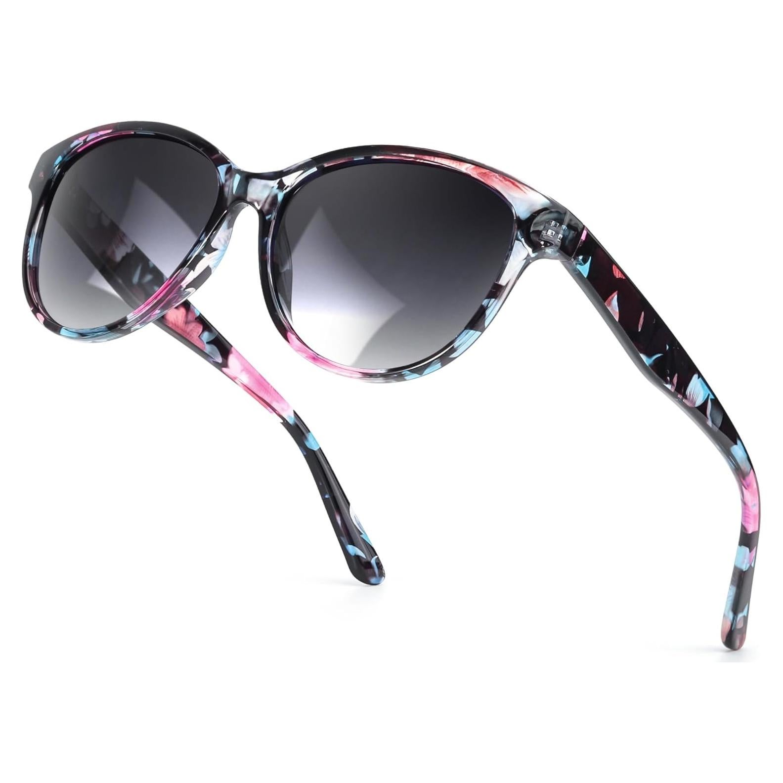 Gafas de sol polarizadas SIPHEW para mujeres, UV400, diseño vintage