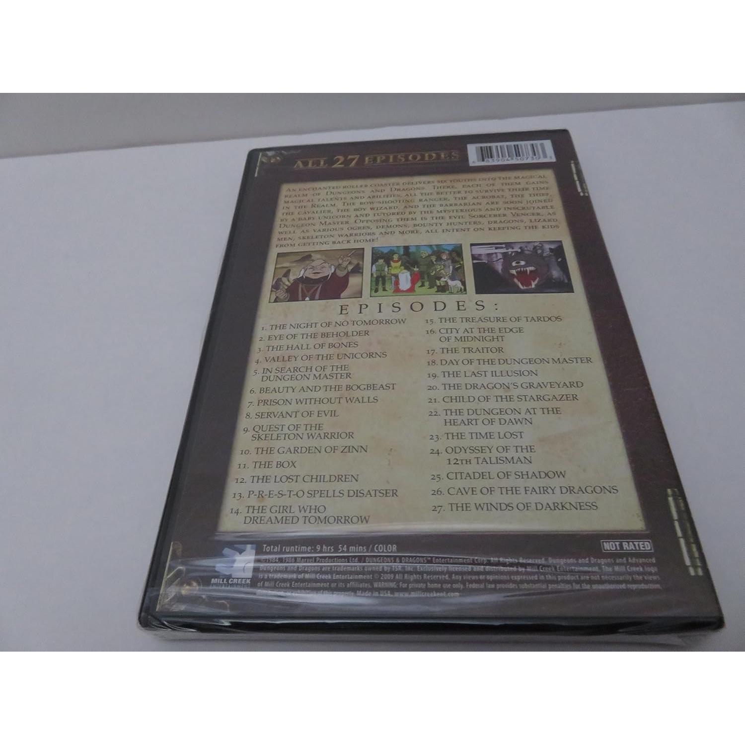 Dungeons & Dragons Serie Animada Completa DVD 3 Discos