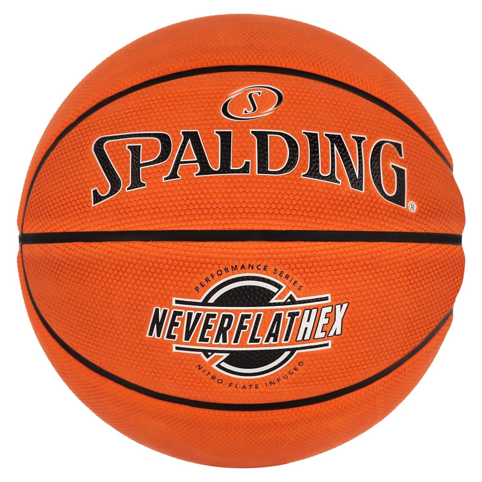 Balón de Baloncesto Spalding SGT NeverFlat Hexagrip 29.5"