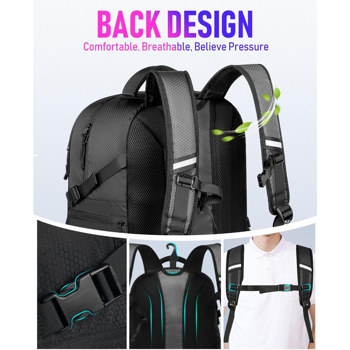 Mochila de Baloncesto LOINTET Lt Sp2004black 35L con Compartimentos