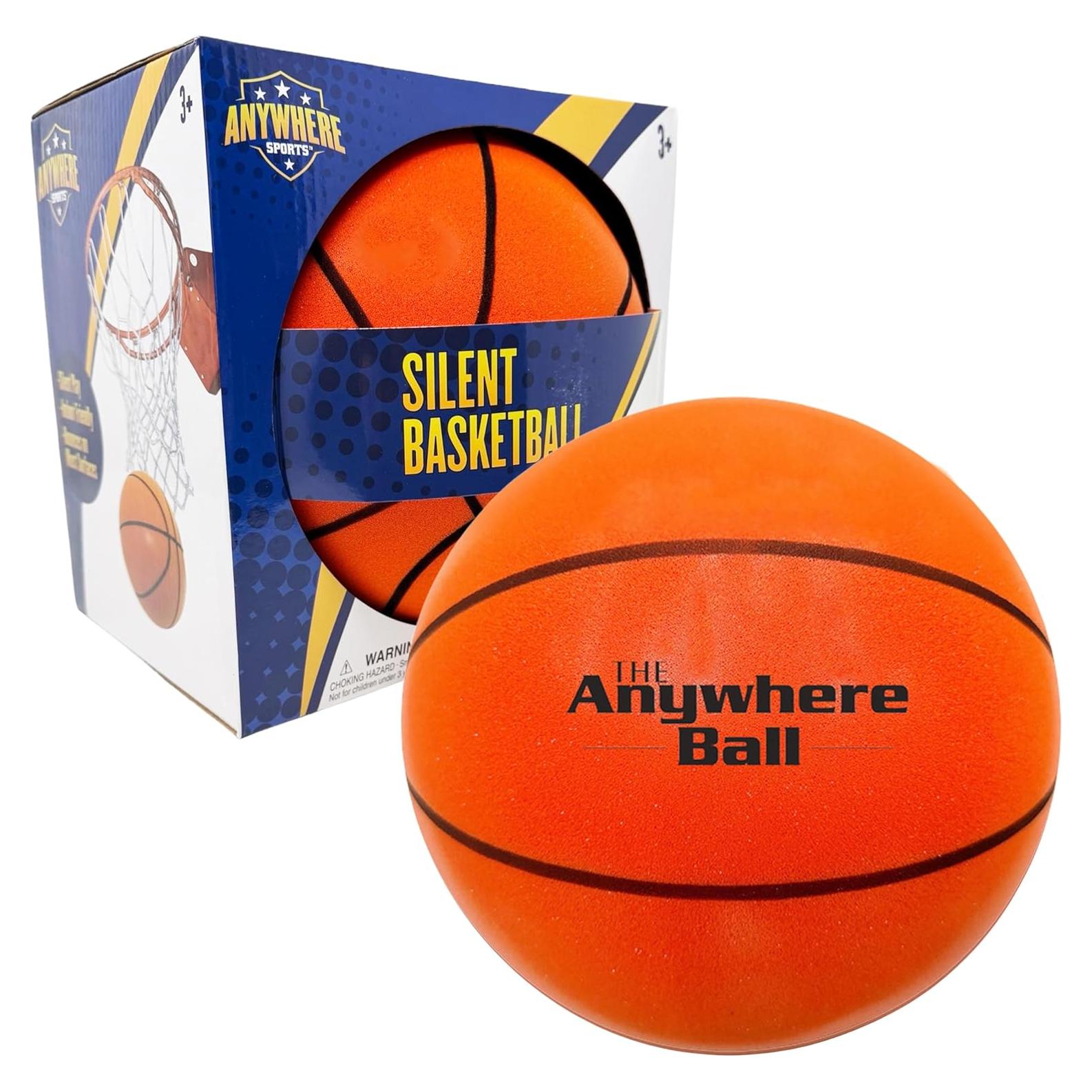 Baloncesto Silencioso Anywhere Sports 9.5" Espuma para Interior
