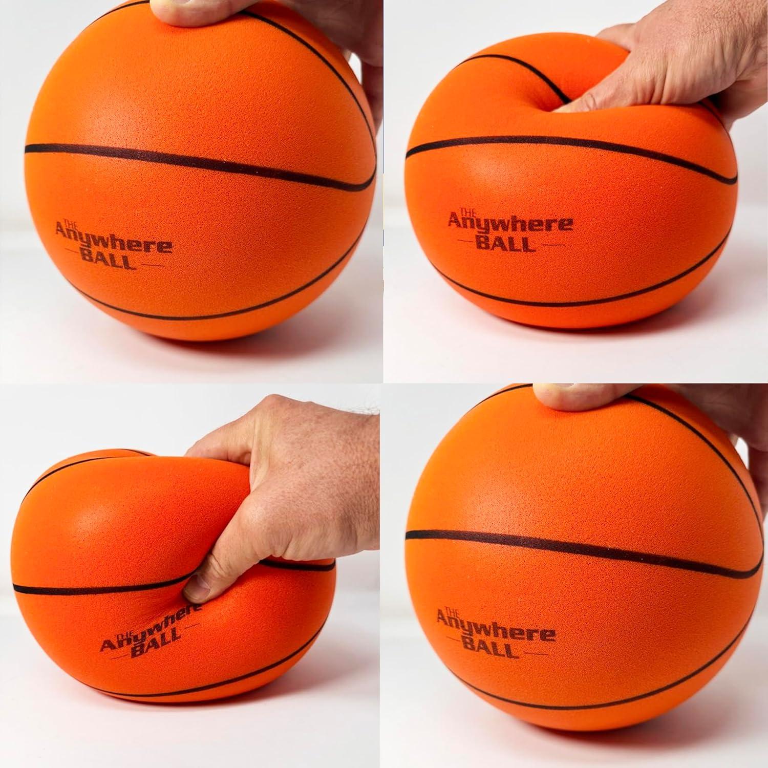 Baloncesto Silencioso Anywhere Sports 9.5" Espuma para Interior
