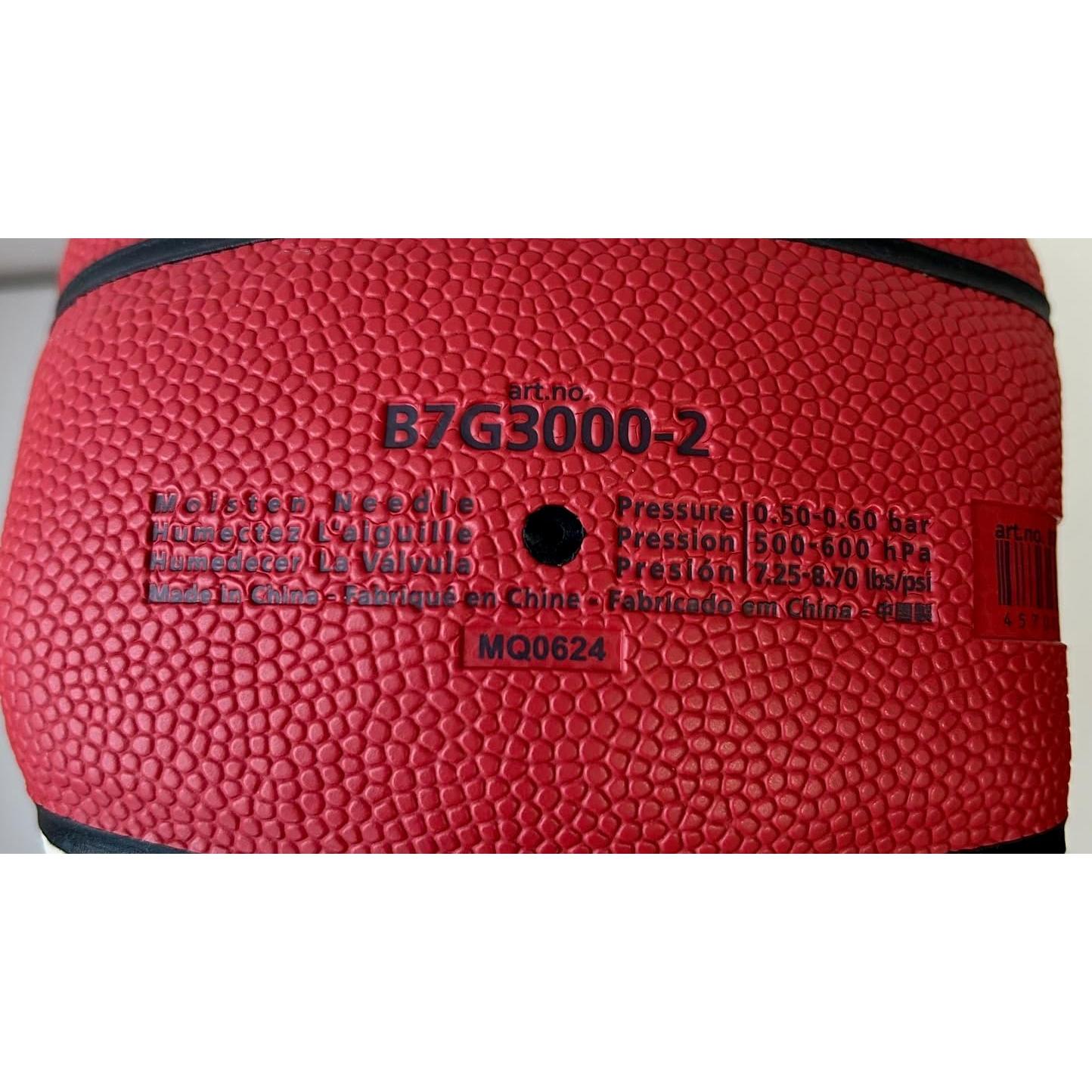 Balón de Baloncesto Molten BG3000 Tamaño 7 Naranja-Marfil