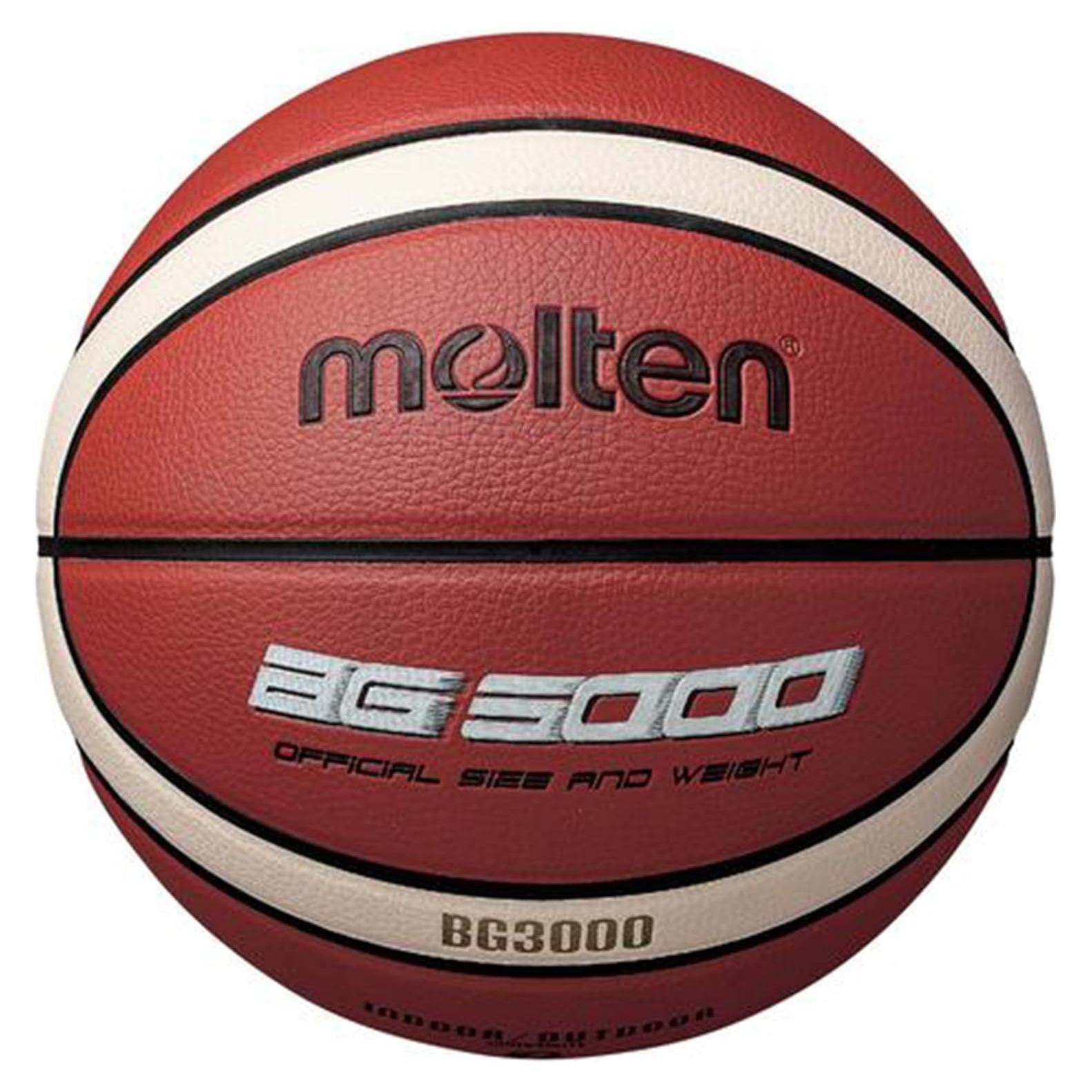 Balón de Baloncesto Molten BG3000 Tamaño 7 Naranja