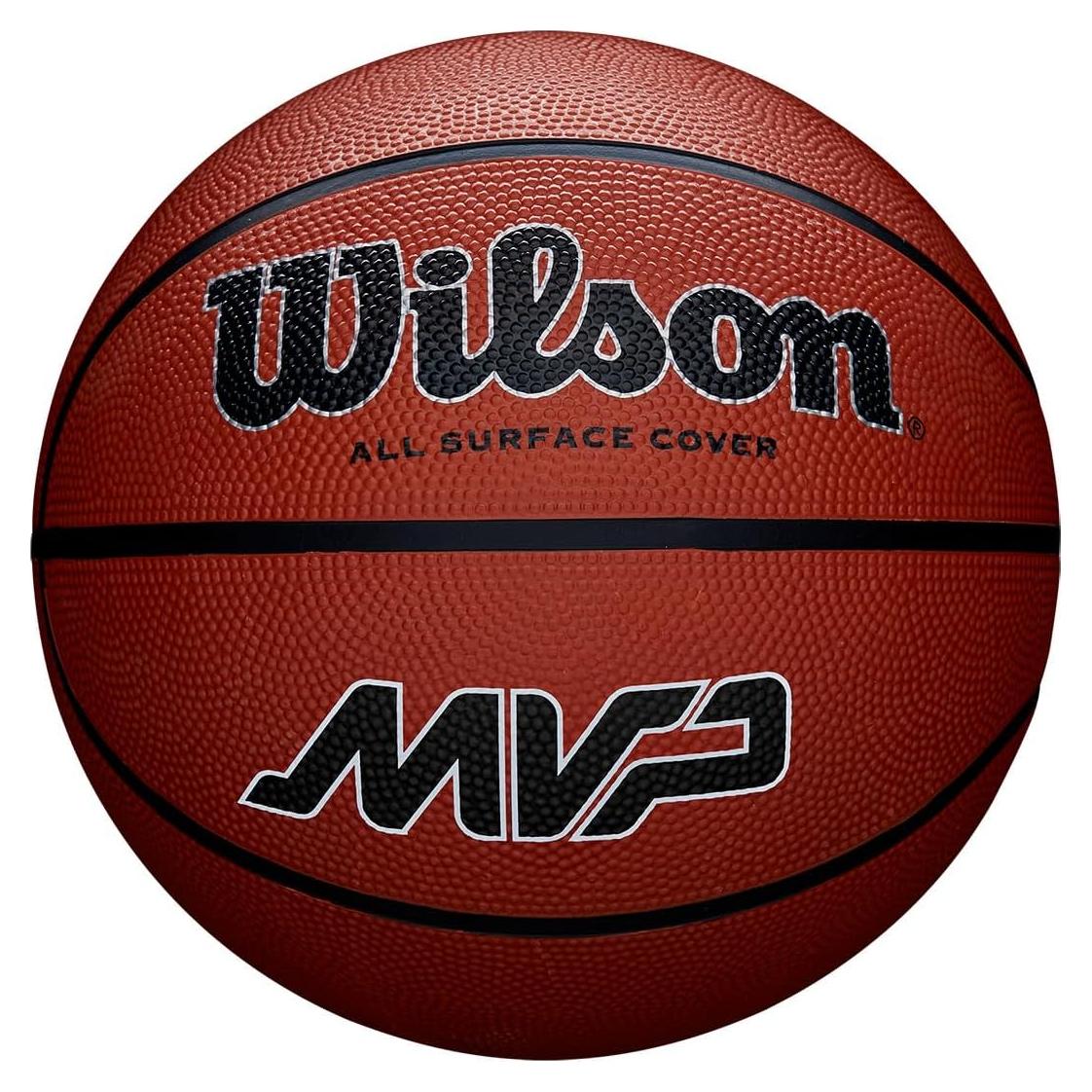 Balón de Baloncesto Wilson MVP - Tamaño 5, Caucho Duradero