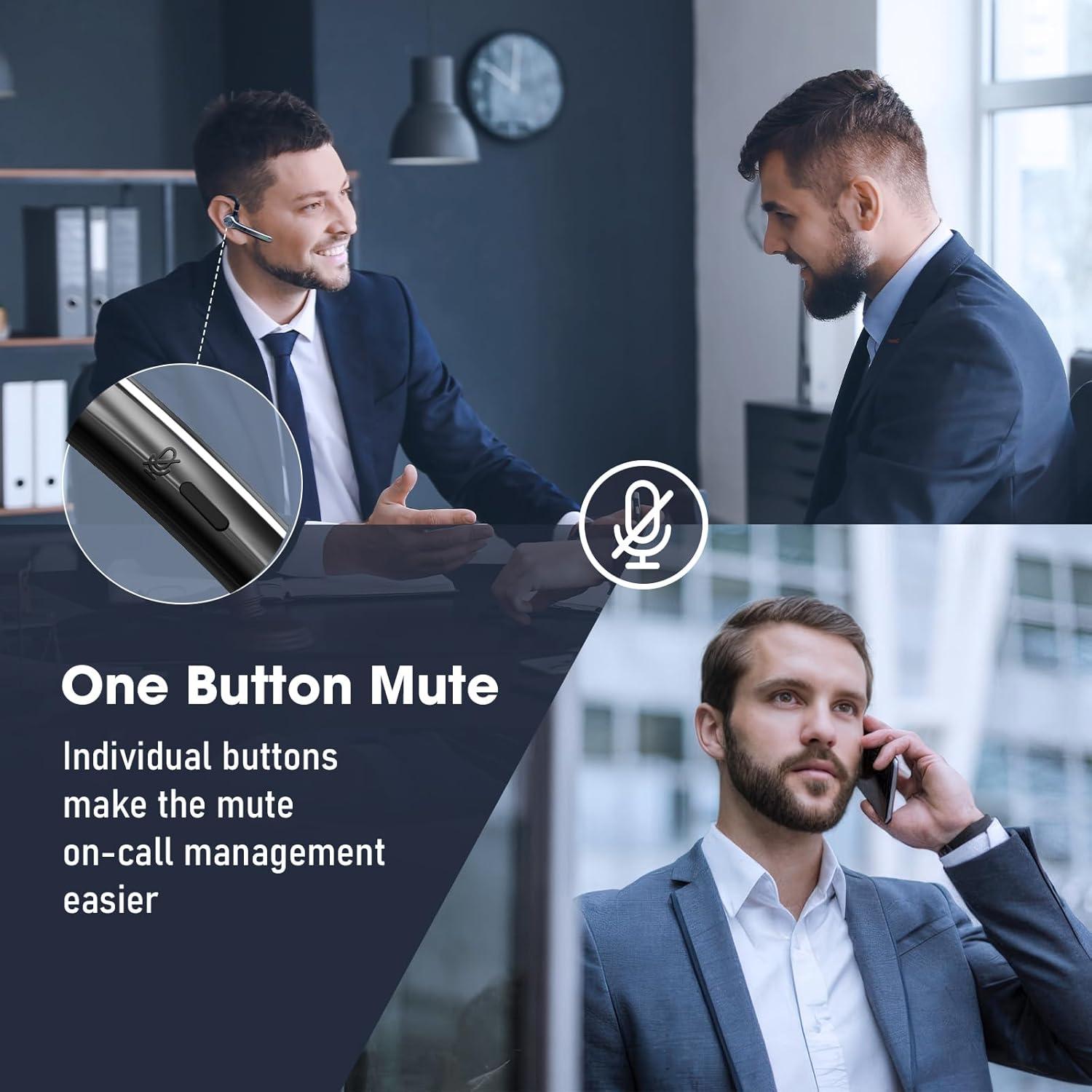 Auricular Bluetooth Ngsod G7 Inalámbrico con Cancelación de Ruido