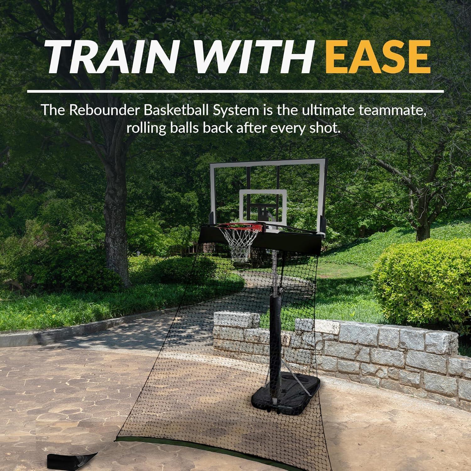 Sistema de Devolución de Baloncesto Hathaway Rebounder 10x9x5 ft