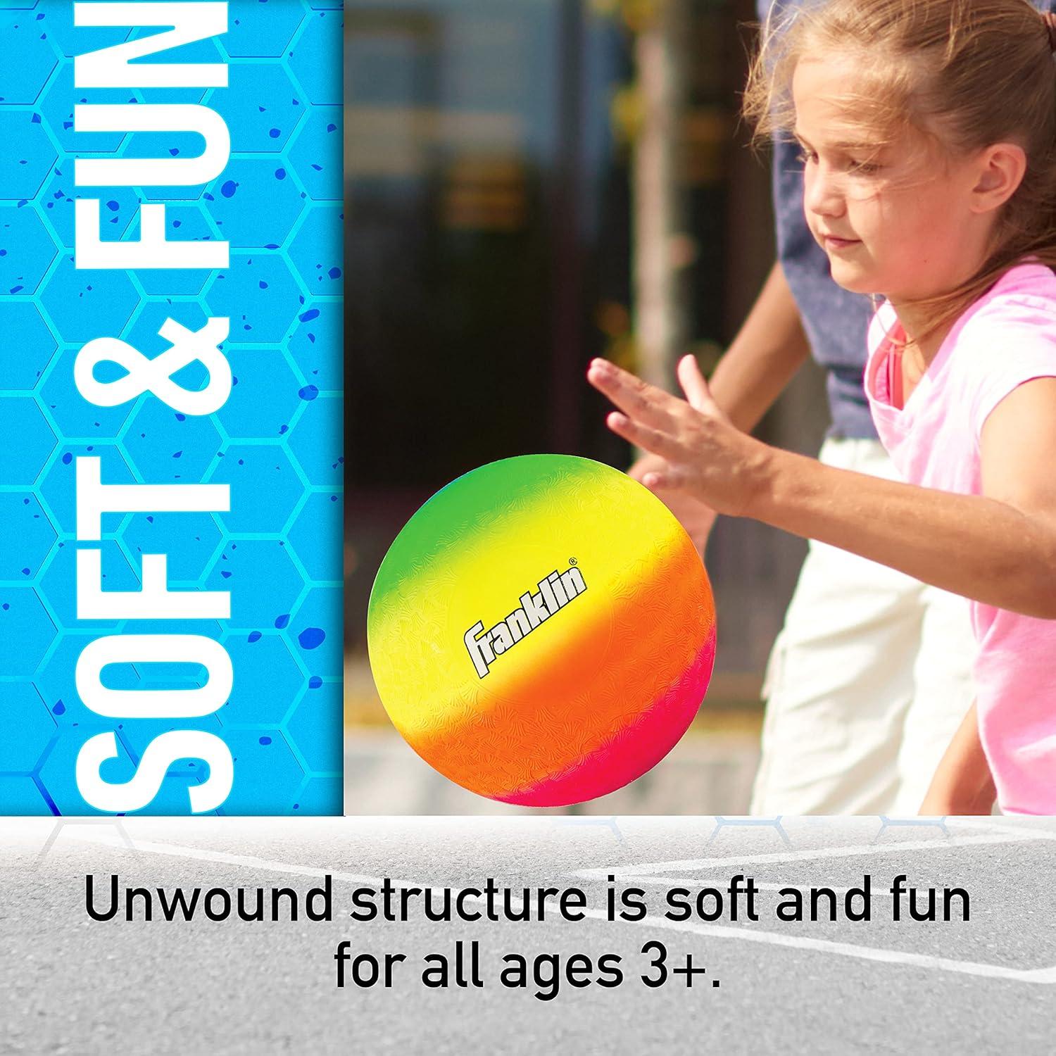 Balón de patio PVC Vibe Franklin Sports 21.6 cm multicolor