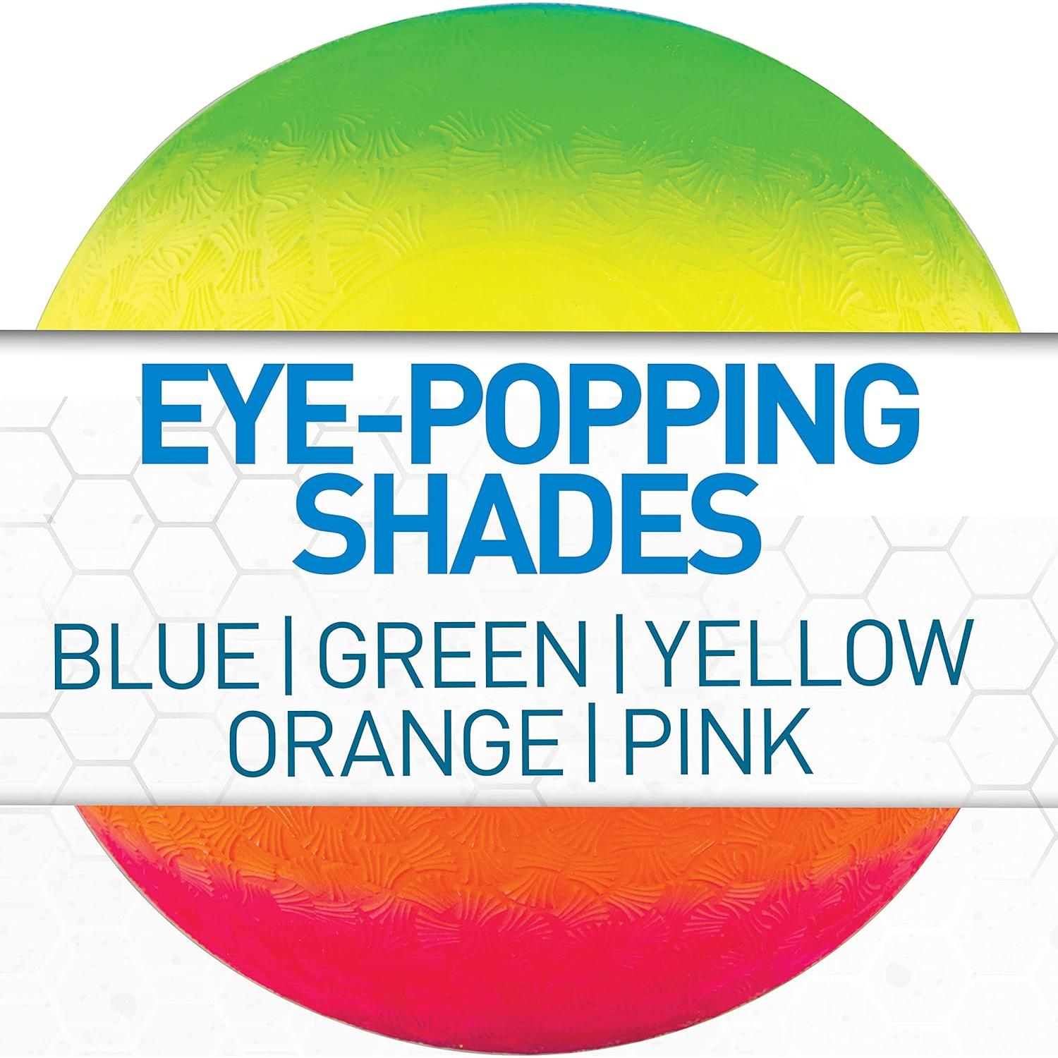 Balón de patio PVC Vibe Franklin Sports 21.6 cm multicolor