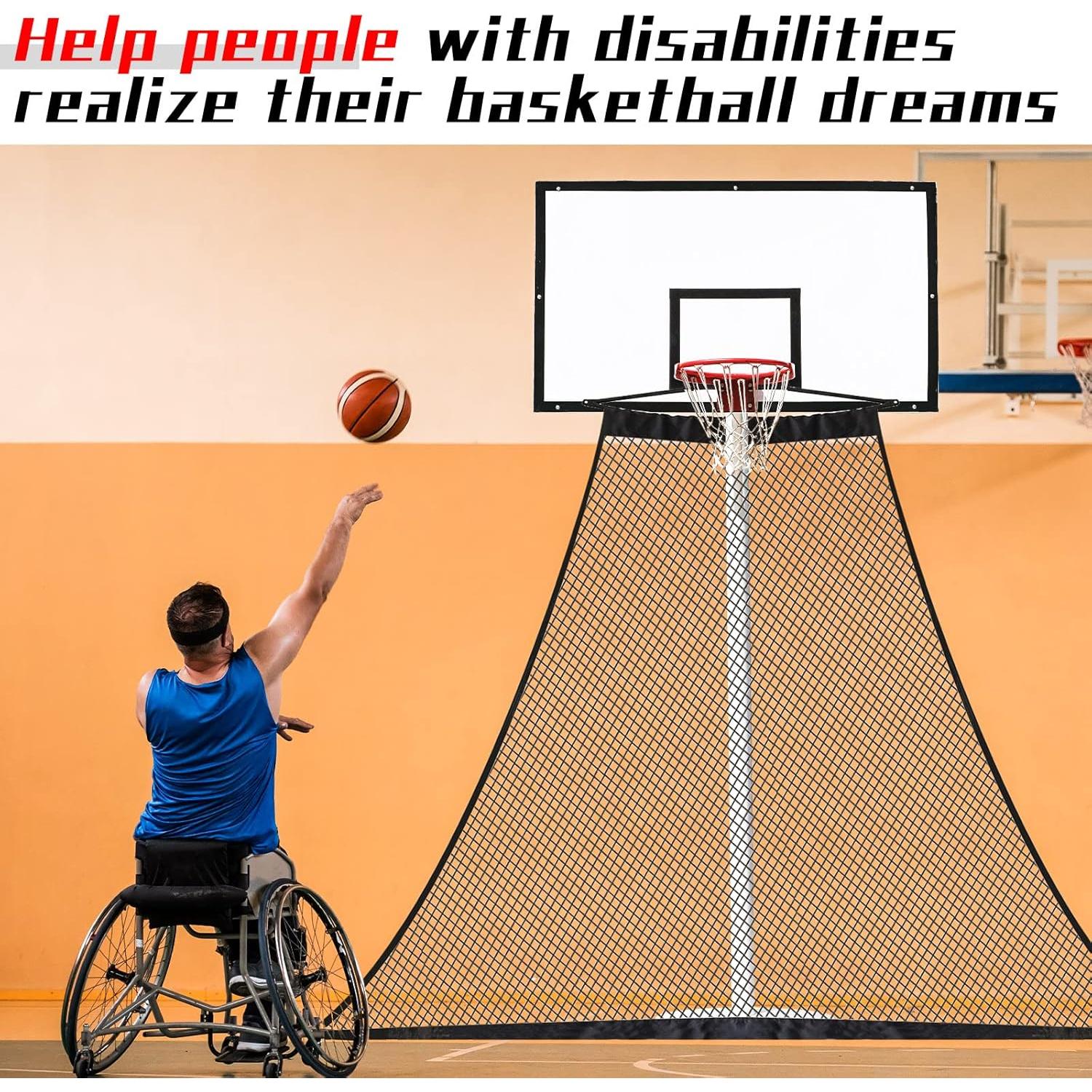 Rebotador de Baloncesto WinnerWhy SHQ2350 304x275x152cm Negro