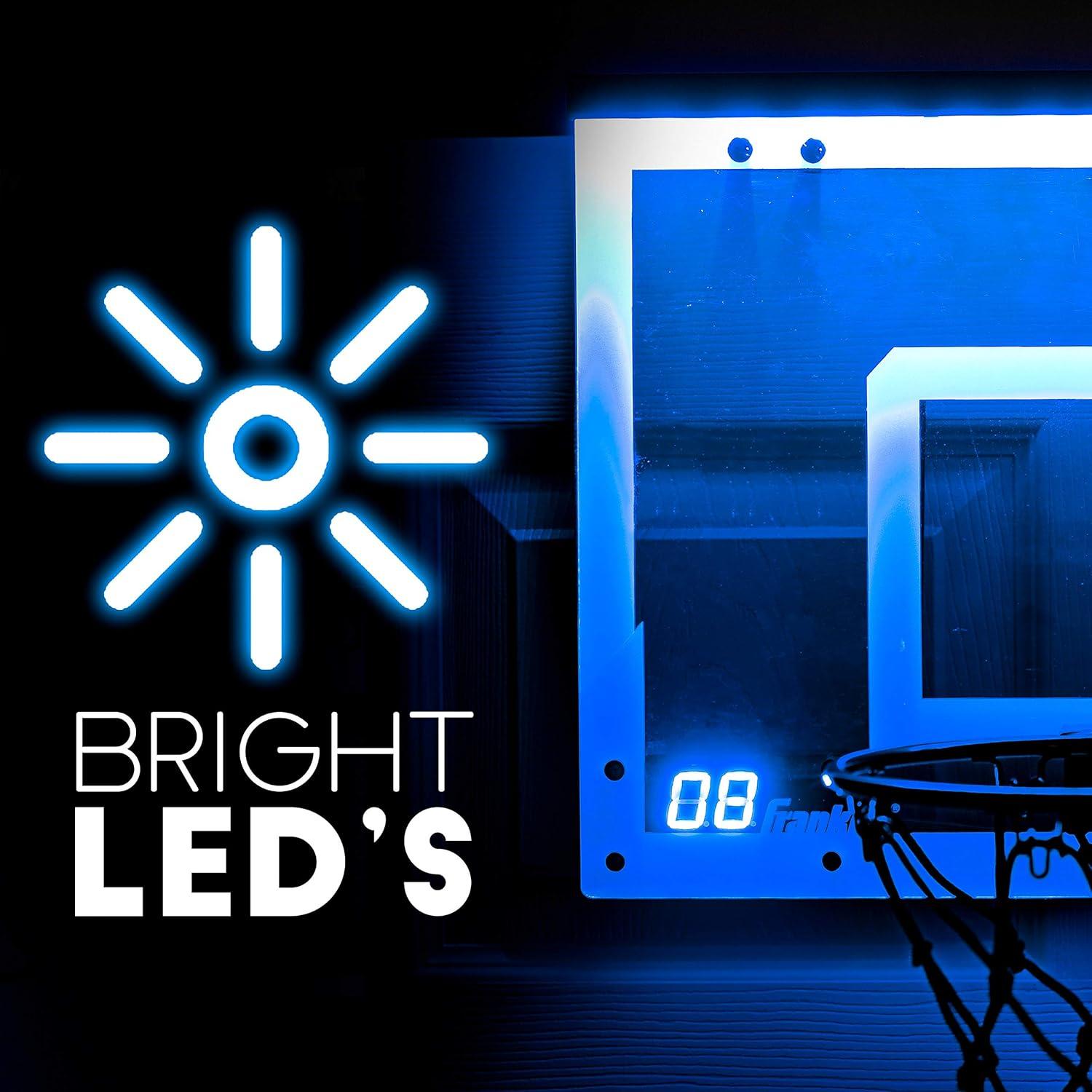 Aro de Baloncesto LED Franklin Sports Pro Hoops 45 cm