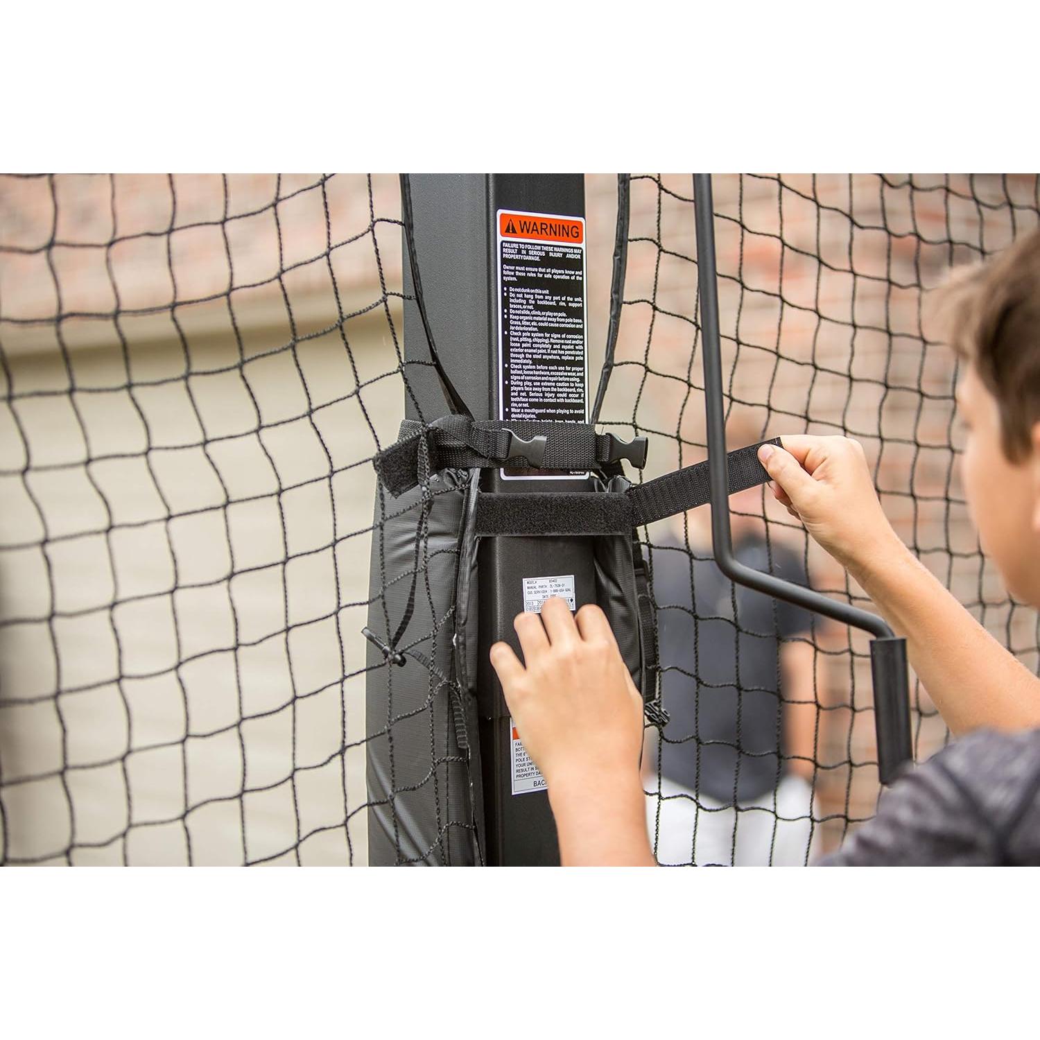 Red Defensiva Silverback Yard Guard para Baloncesto Grande