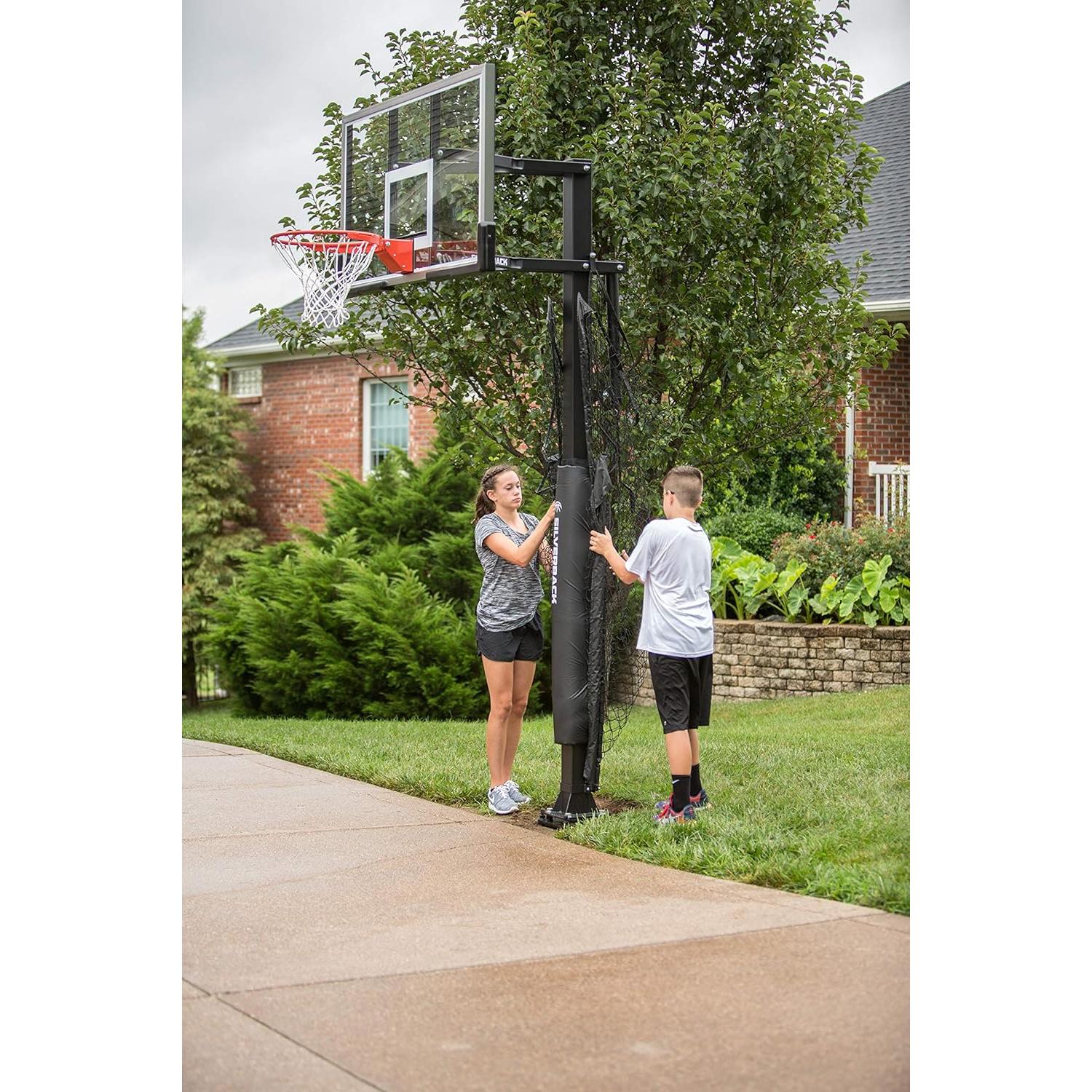 Red Defensiva Silverback Yard Guard para Baloncesto Grande